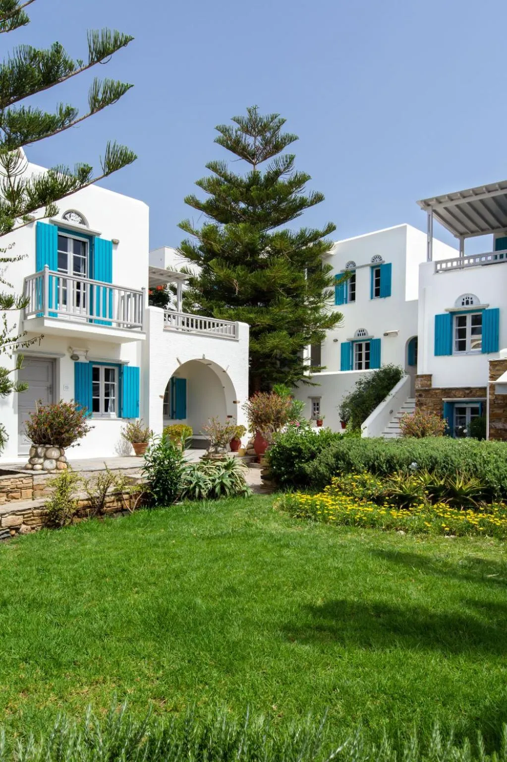 Garden in Byzantio Beach Suites & Wellness