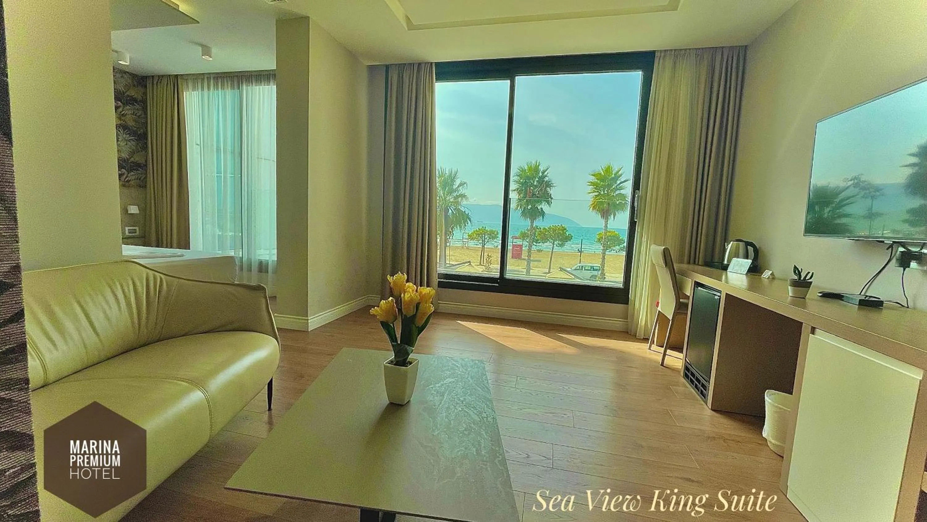 Bed in Marina Premium Hotel & Apartments