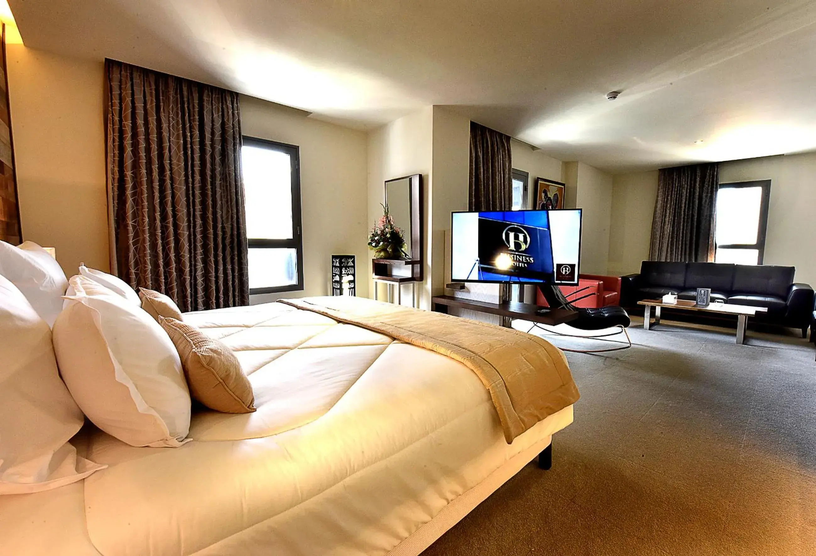 Bed in BUSINESS HOTEL SFAX Bed in BUSINESS HOTEL SFAX