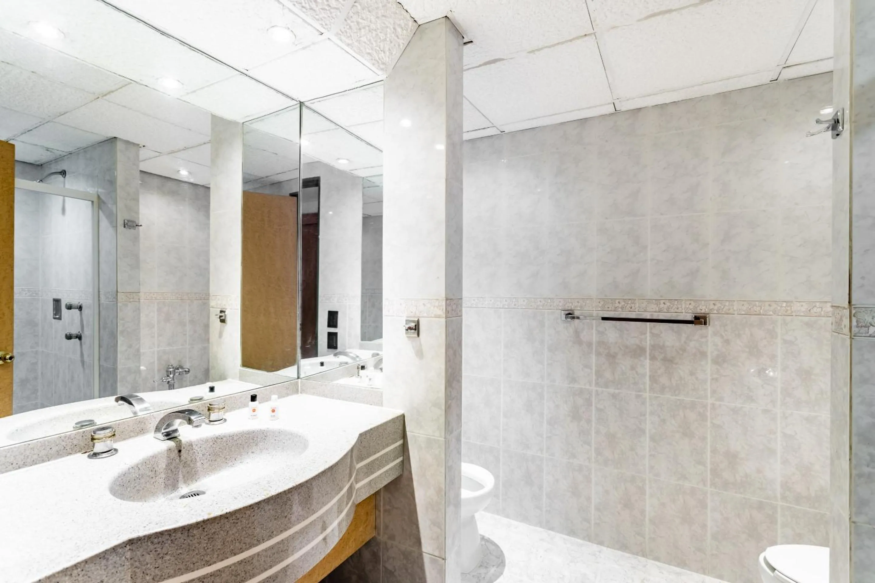 Bathroom in Capital O Andrade, Mexico City