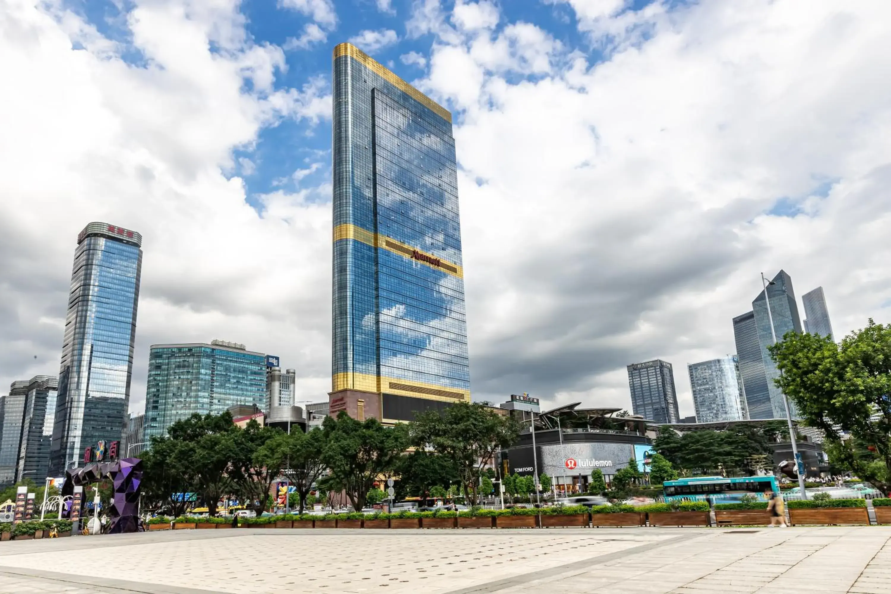 Property building in WAIFIDEN Guangzhou Grand View Golden Palace Apartment Property building in WAIFIDEN Guangzhou Grand View Golden Palace Apartment