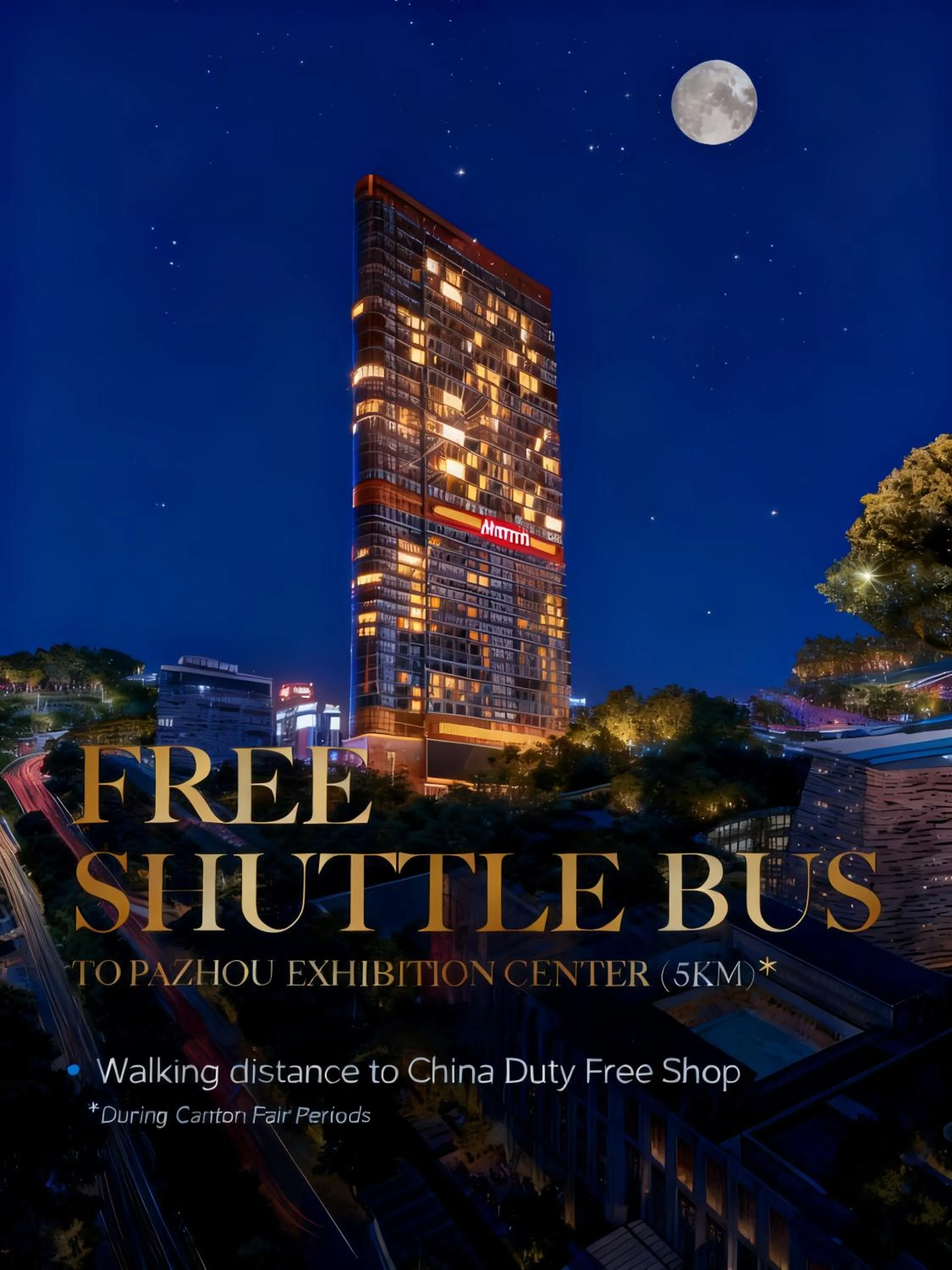 Property building in WAIFIDEN Guangzhou Grand View Golden Palace Apartment