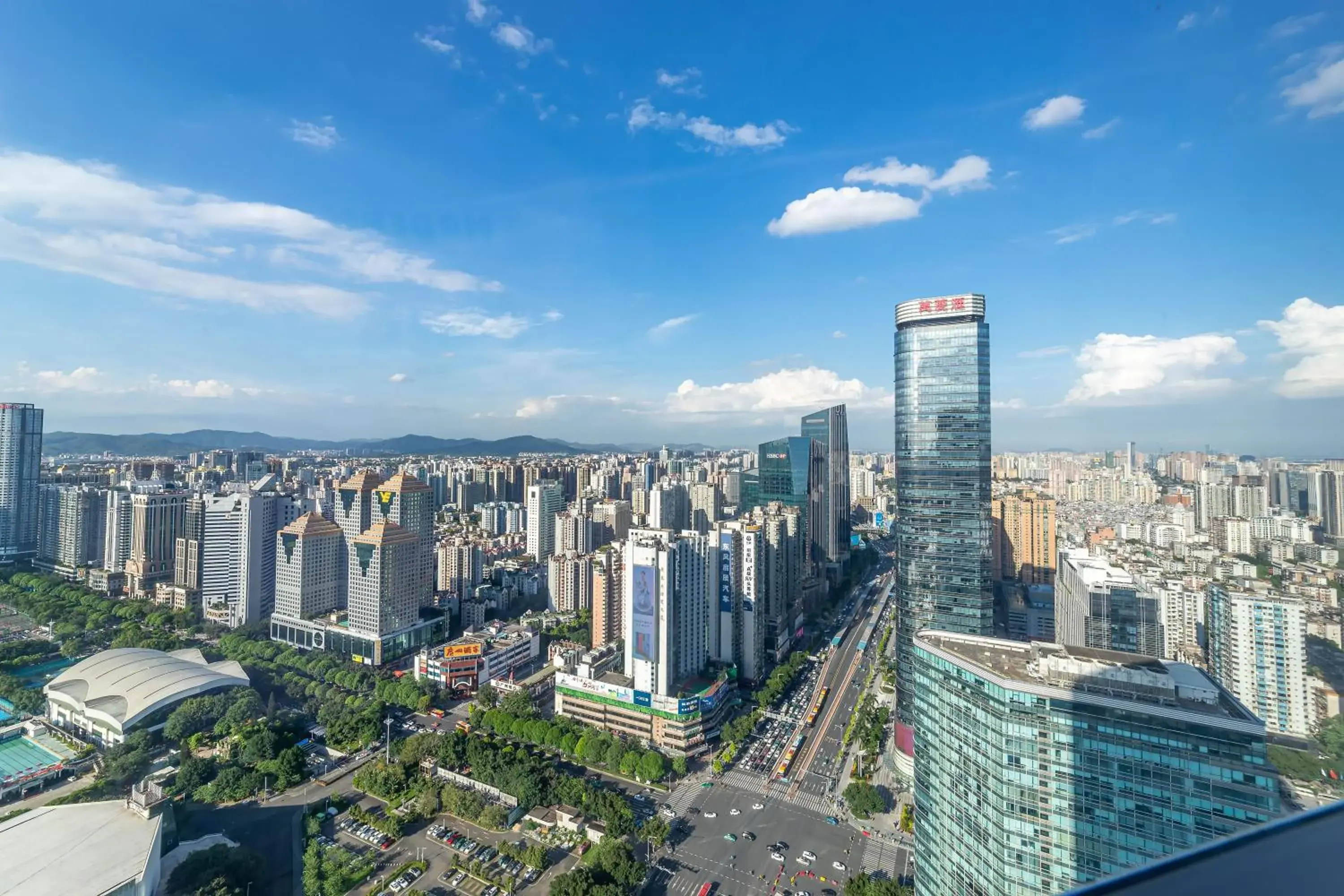 City view in WAIFIDEN Guangzhou Grand View Golden Palace Apartment City view in WAIFIDEN Guangzhou Grand View Golden Palace Apartment