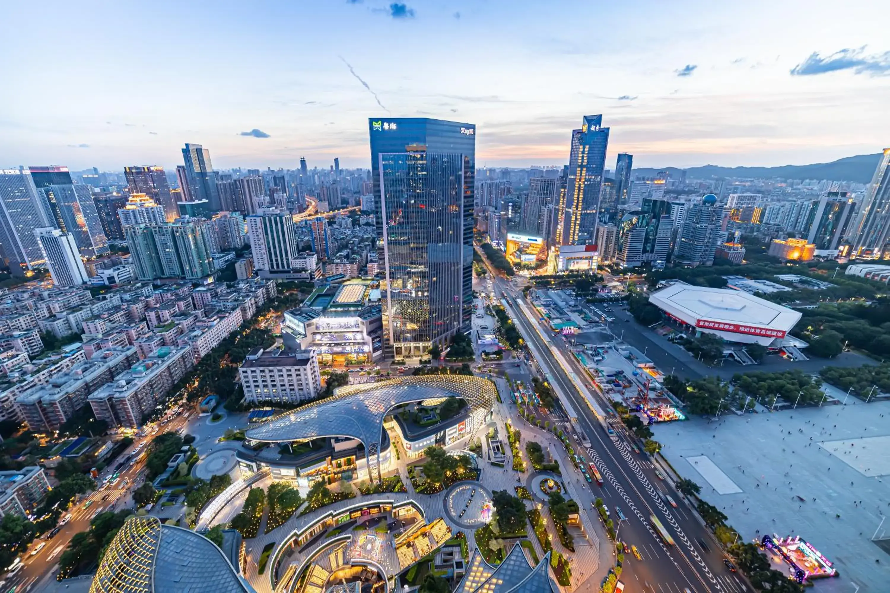 City view in WAIFIDEN Guangzhou Grand View Golden Palace Apartment City view in WAIFIDEN Guangzhou Grand View Golden Palace Apartment