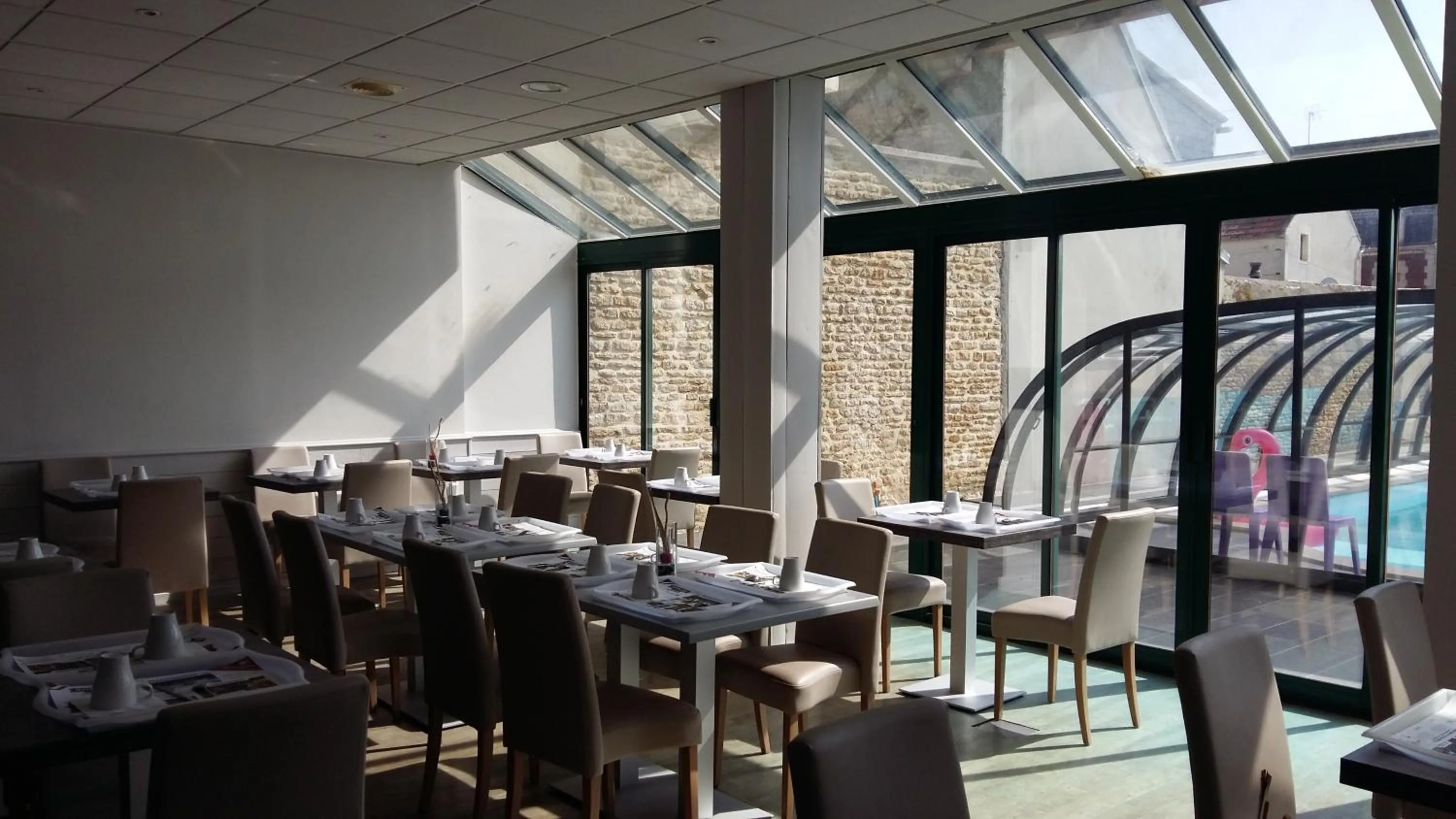 Breakfast in Hotel des Thermes et du Casino