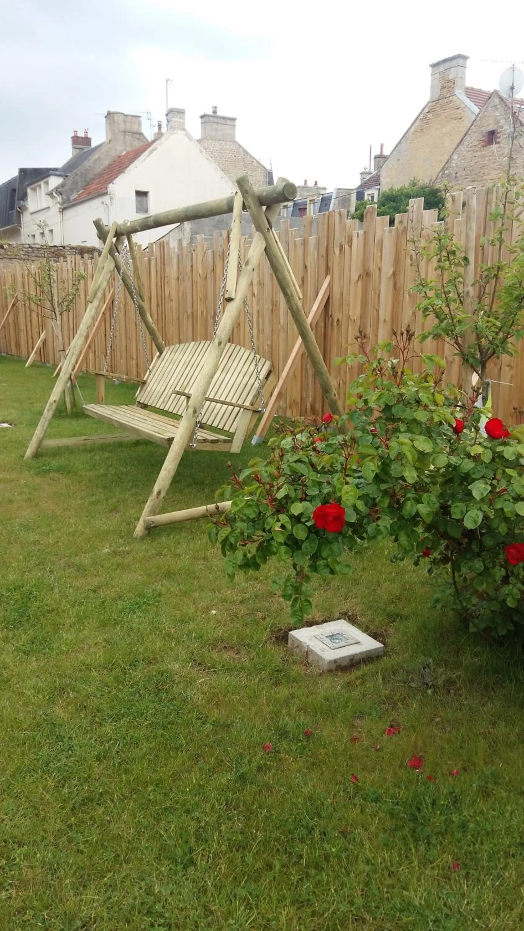 Garden in Hotel des Thermes et du Casino