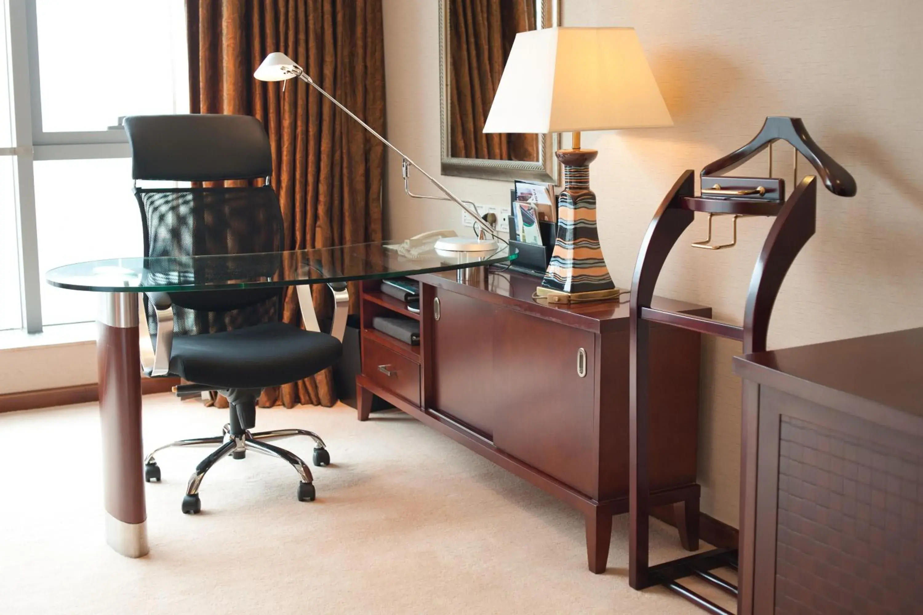 Deluxe Twin Room with City View in KB Hotel Qingyuan Deluxe Twin Room with City View in KB Hotel Qingyuan
