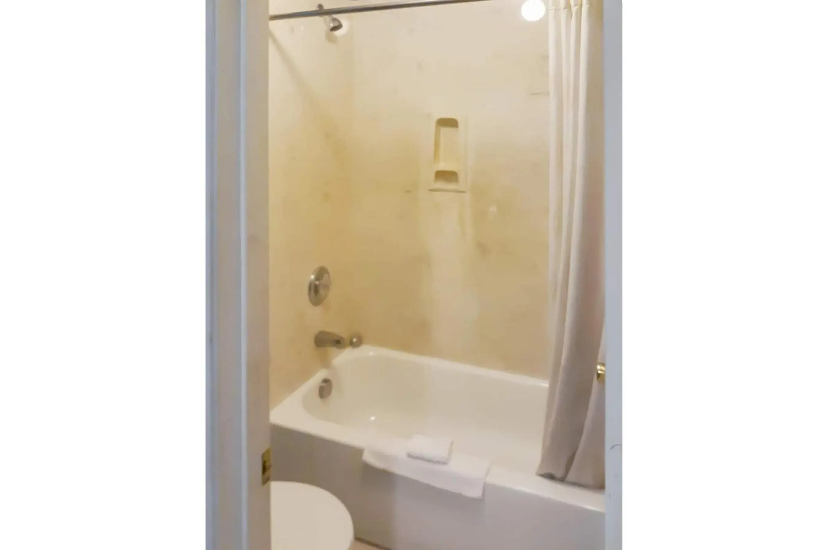 Bathroom in OYO Hotel Jacksboro TX - Fort Richardson Bathroom in OYO Hotel Jacksboro TX - Fort Richardson