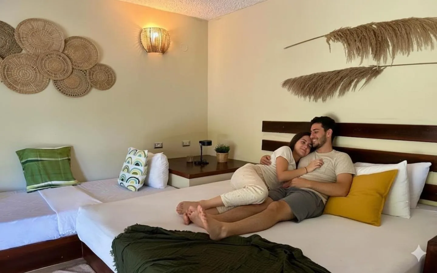 Bedroom, Bed in Las Galeras Village Ecolodge