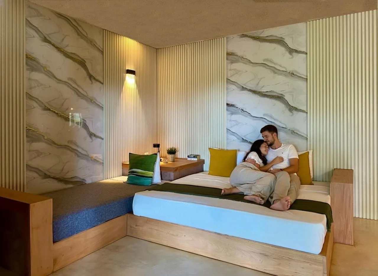 Bedroom, Bed in Las Galeras Village Ecolodge