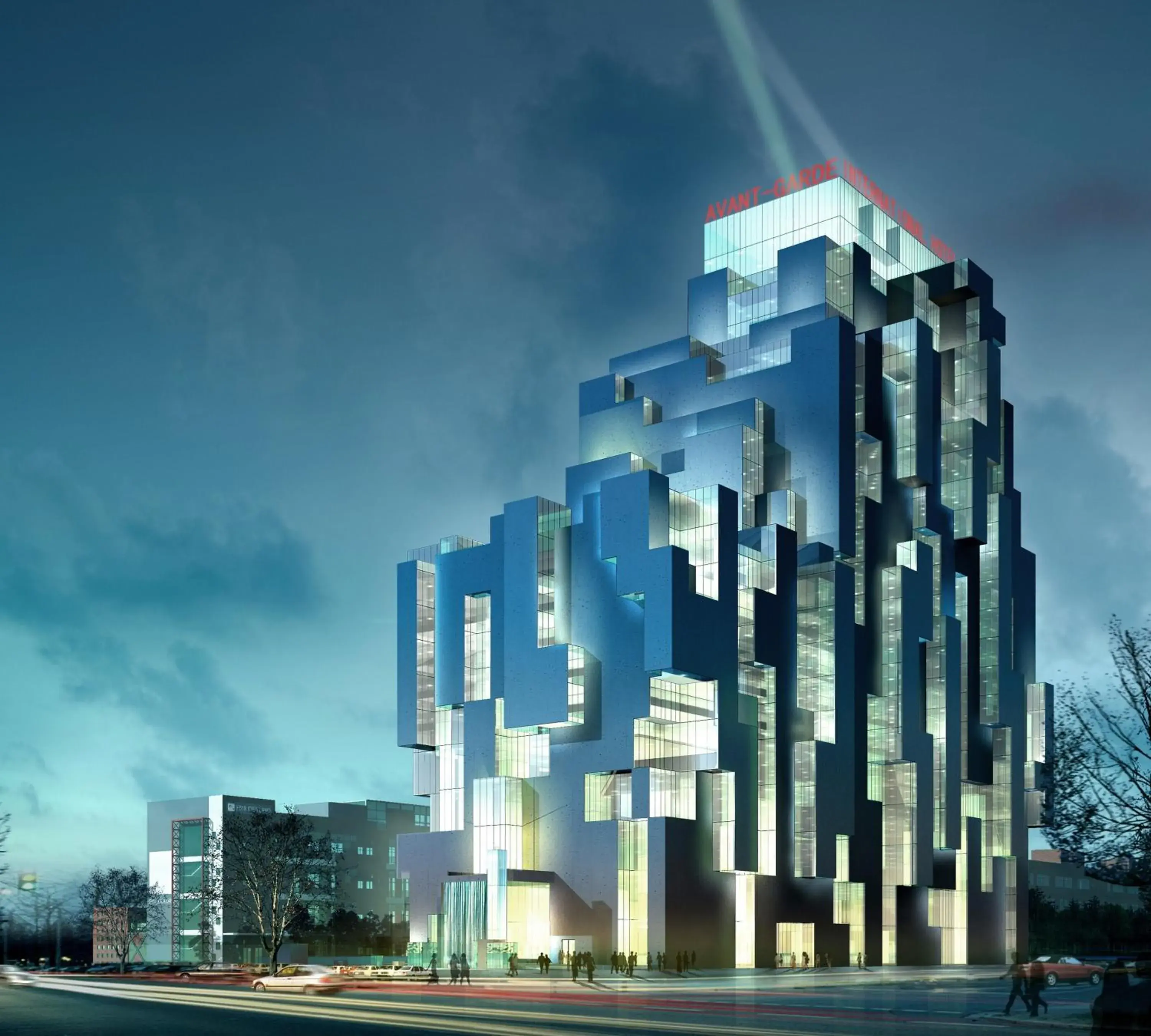 Property building in Shenzhen Avant-Garde Hotel Property building in Shenzhen Avant-Garde Hotel