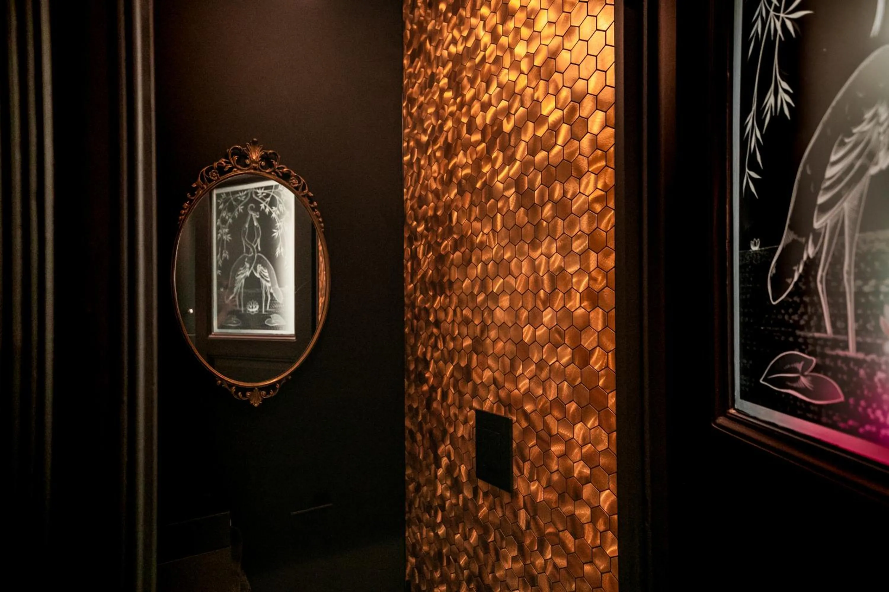 Decorative detail in B&B Boutique Hotel N10