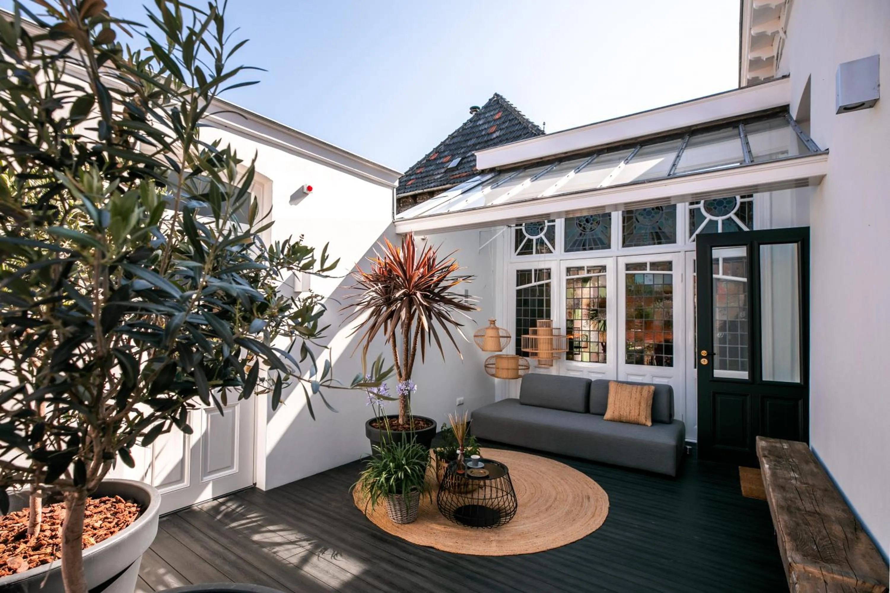 Patio in B&B Boutique Hotel N10