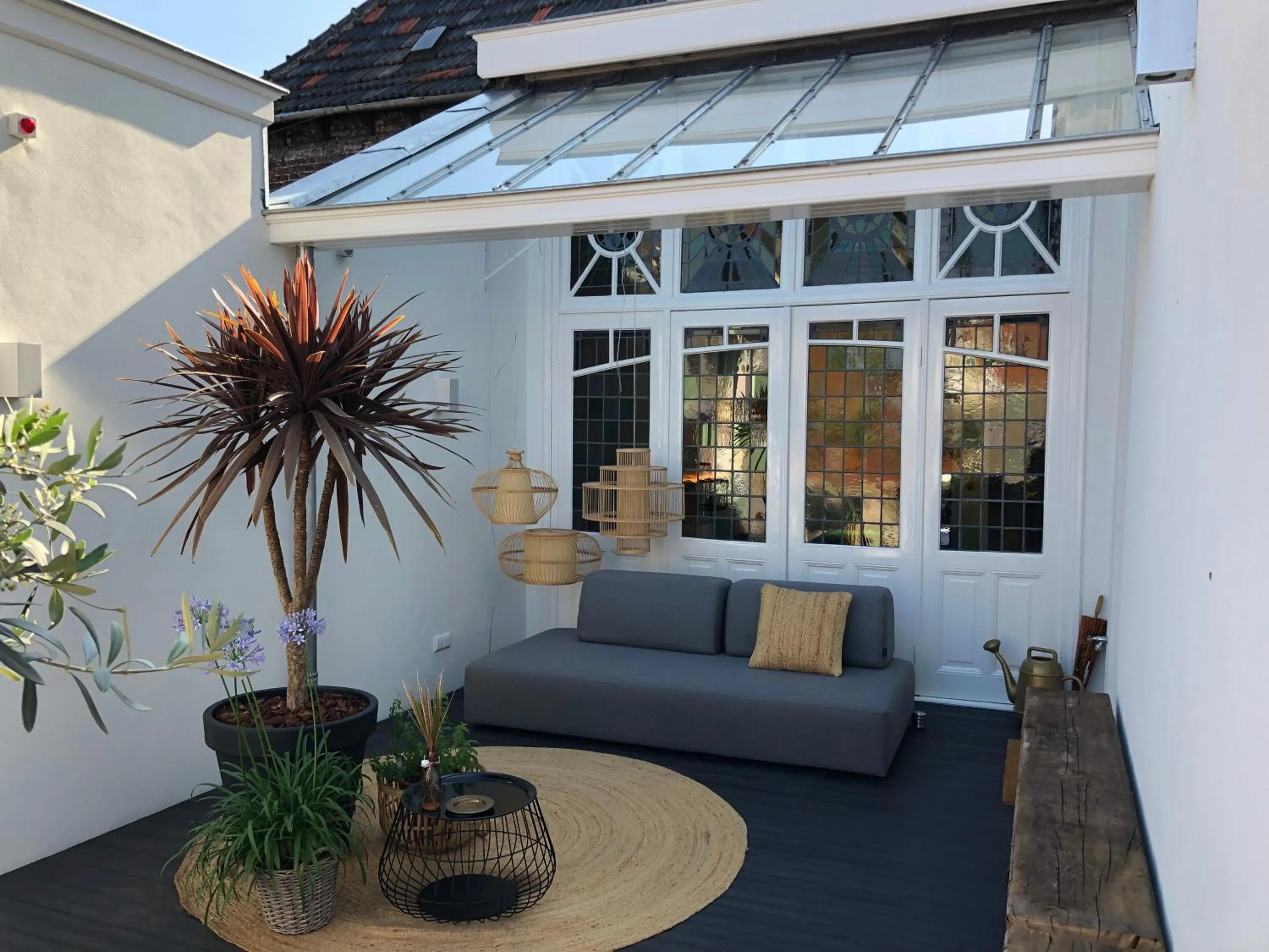 Patio in B&B Boutique Hotel N10
