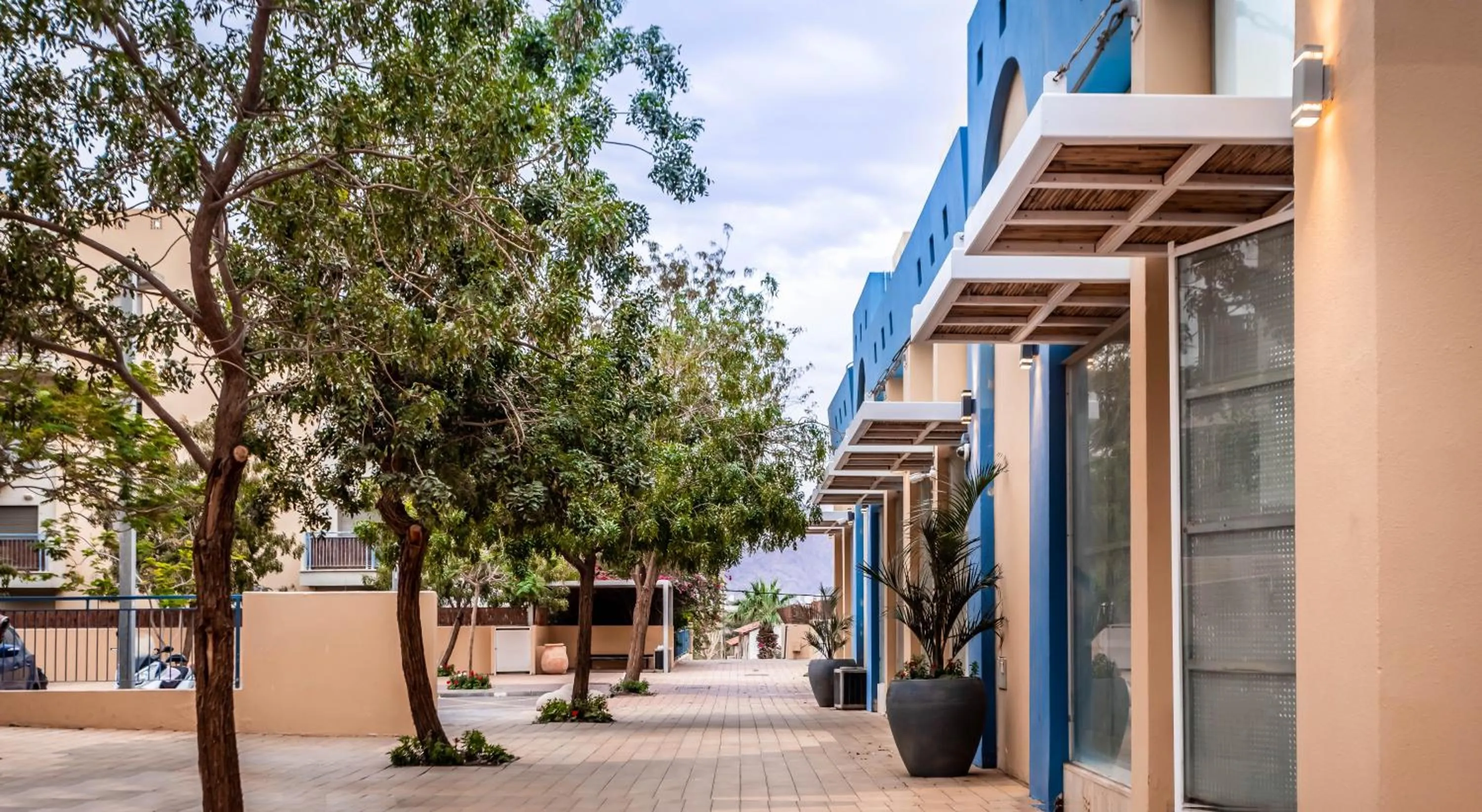 Property building in Almogim Suites Eilat Hotel