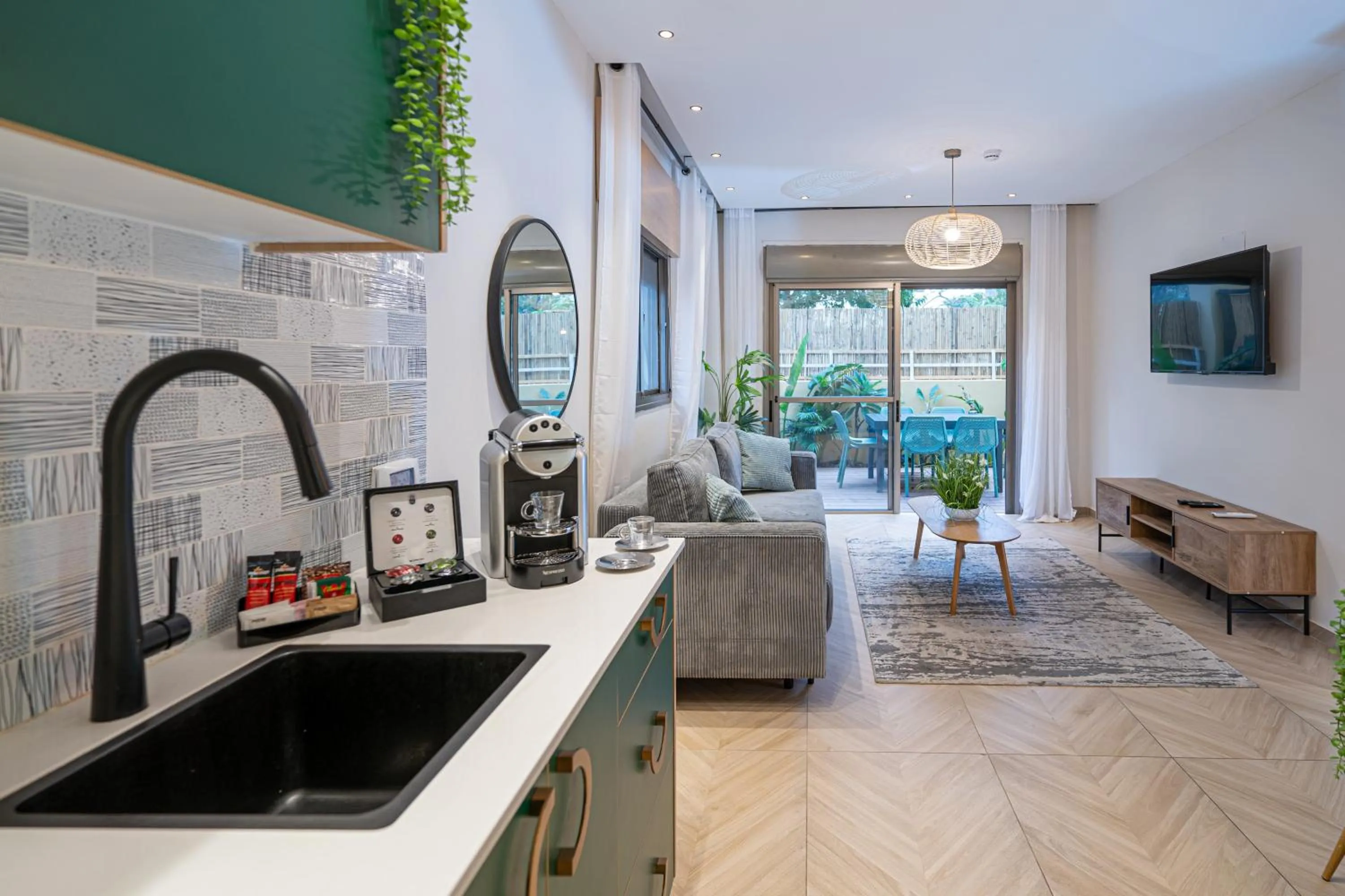 Living room in Almogim Suites Eilat Hotel