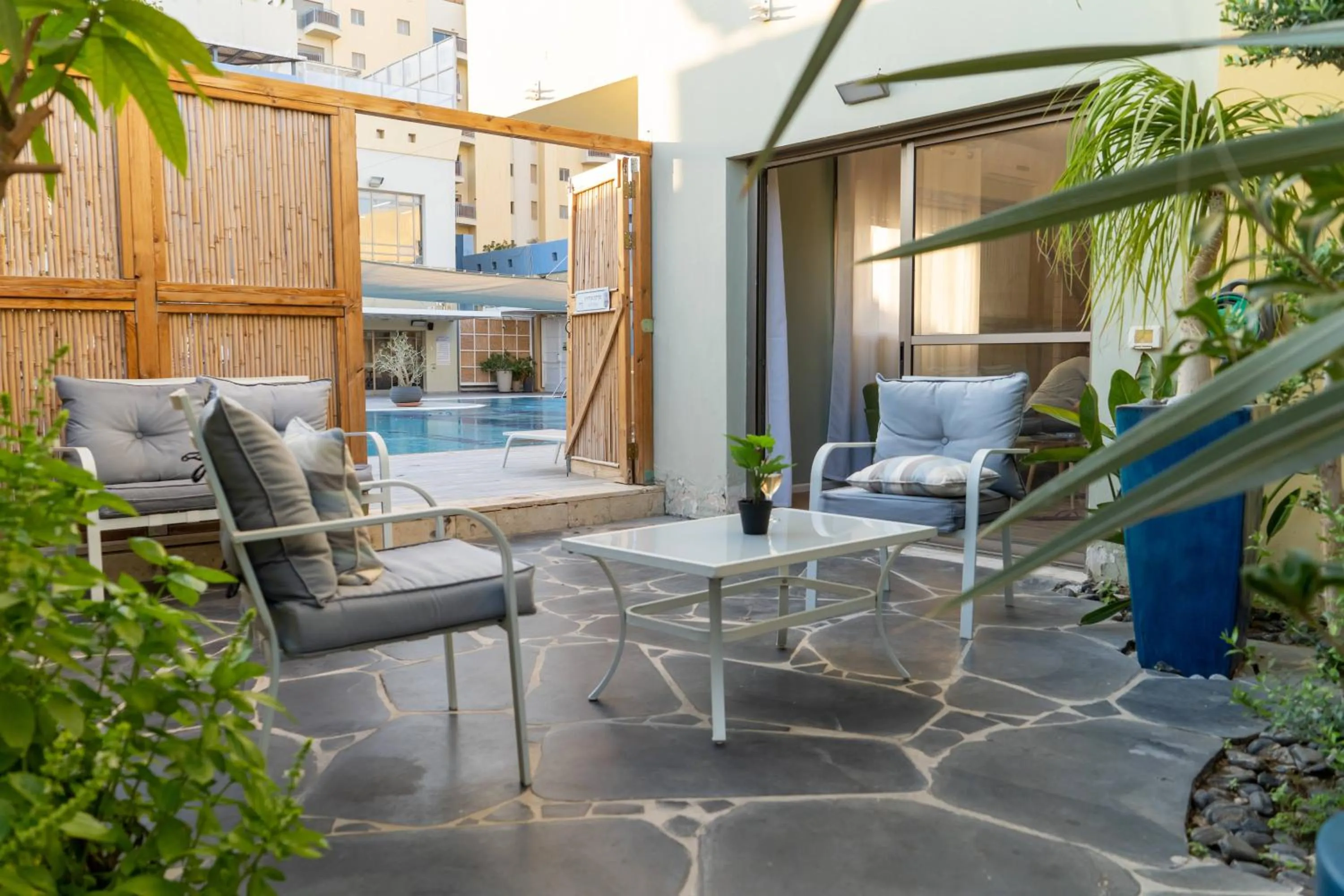 Garden in Almogim Suites Eilat Hotel