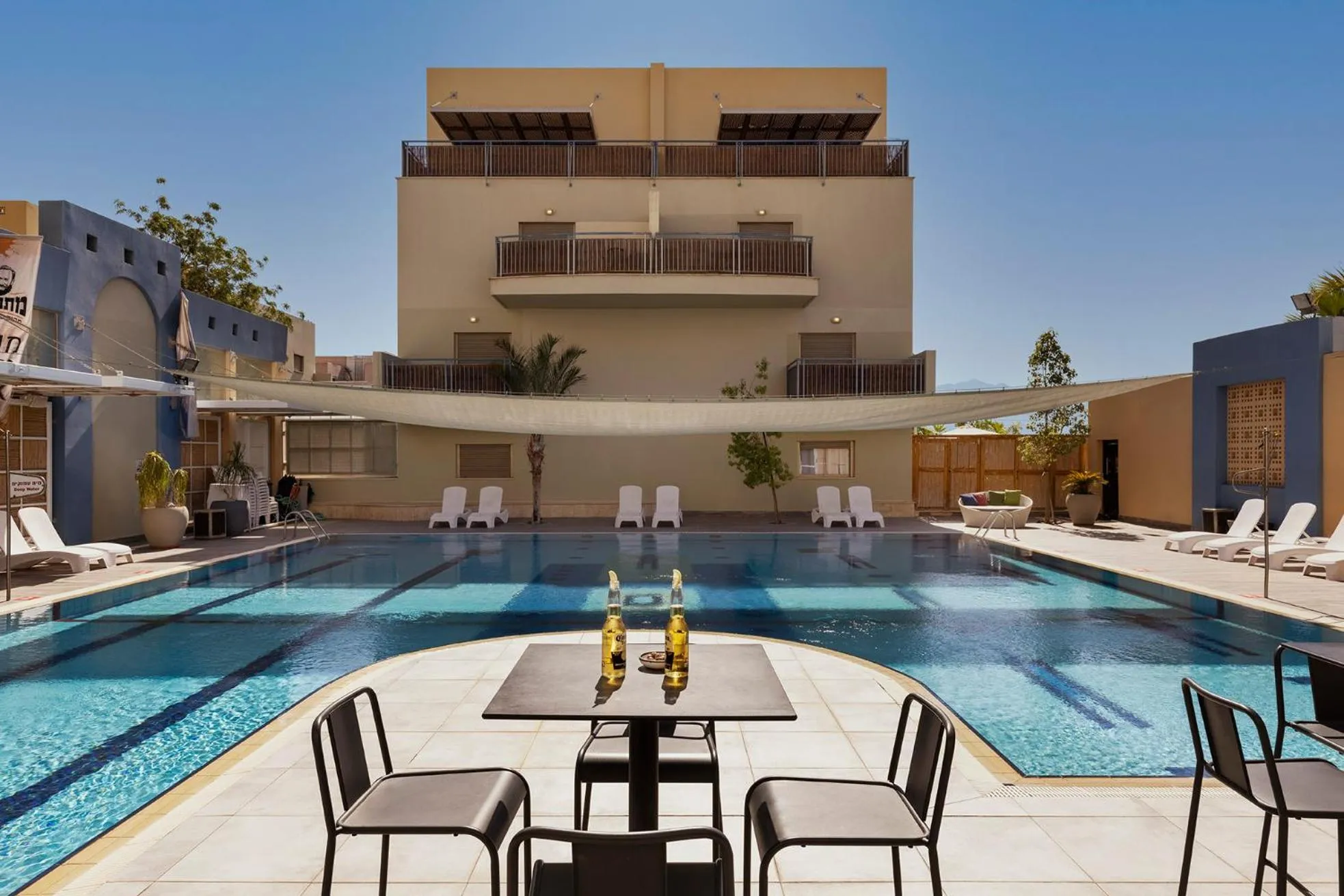 Property building in Almogim Suites Eilat Hotel