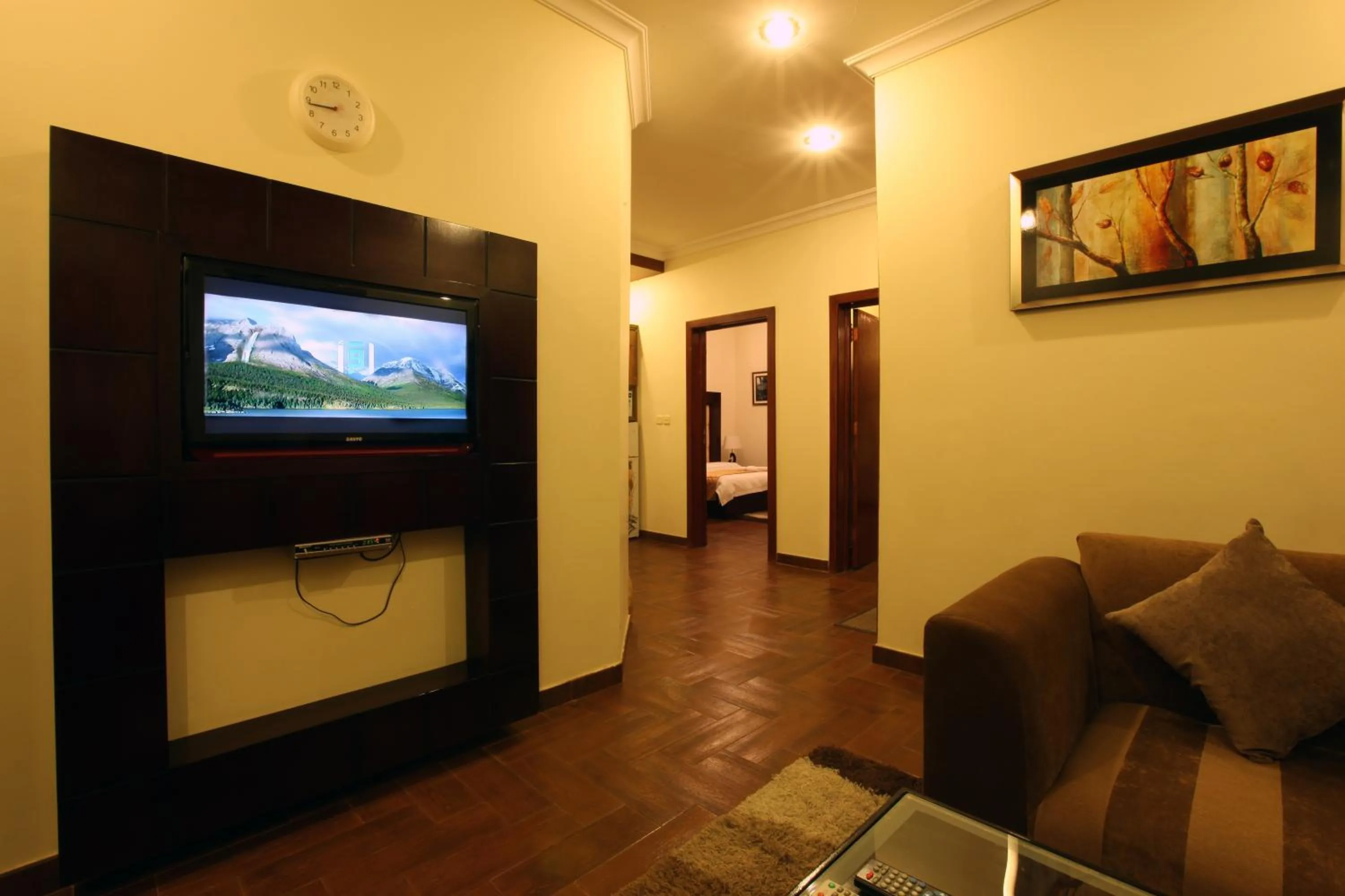 TV and multimedia in Taleen Serviced Apartments AlSulaimanyah