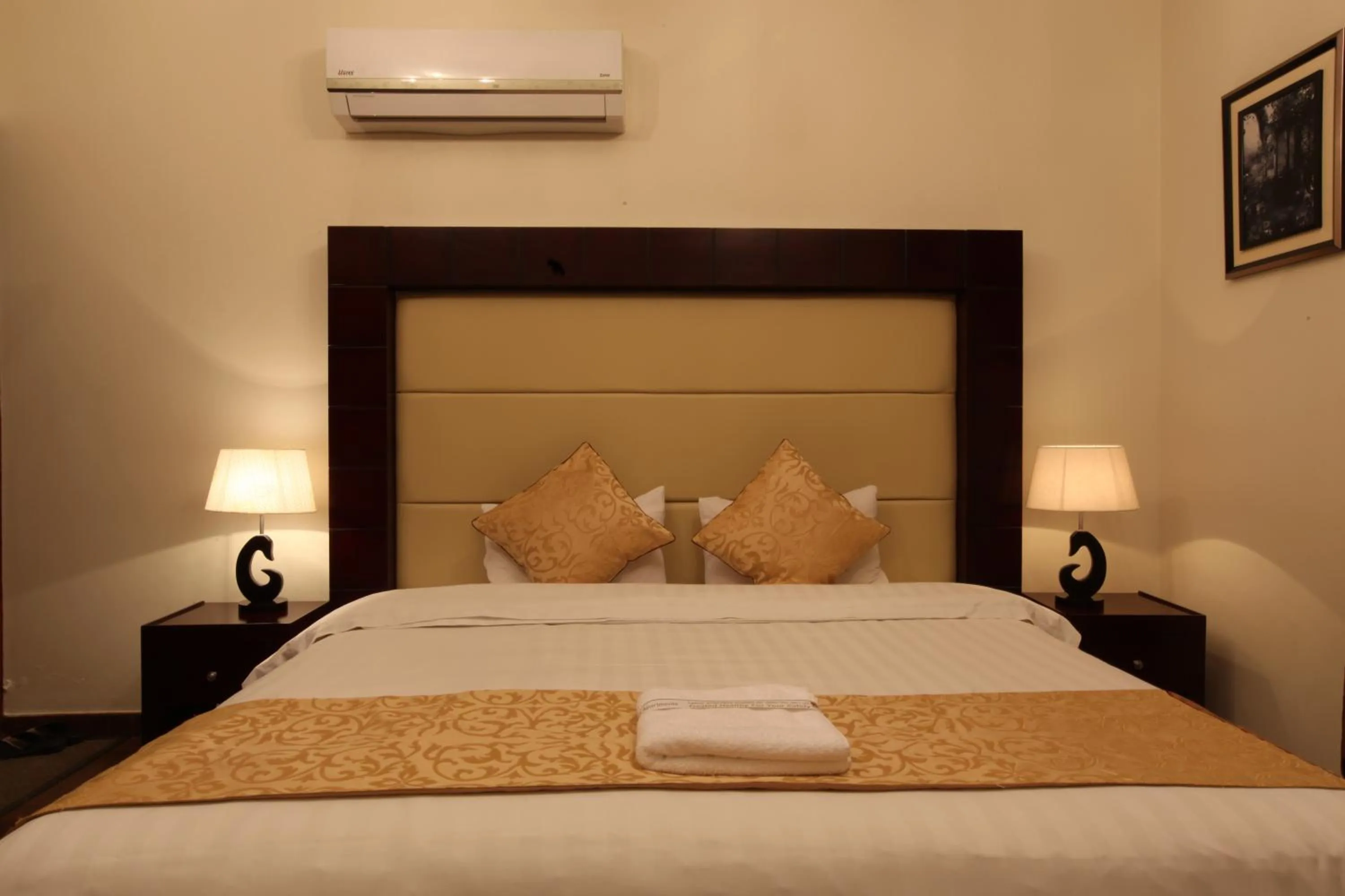 Bed in Taleen Serviced Apartments AlSulaimanyah