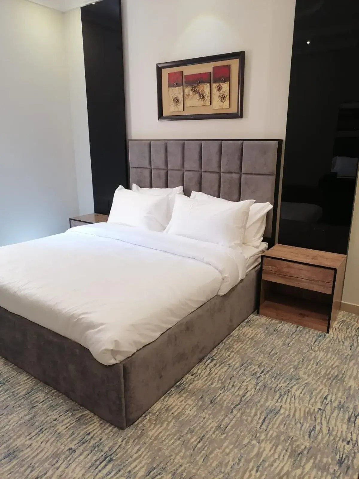 Bed in Taleen Serviced Apartments AlQuds Bed in Taleen Serviced Apartments AlQuds