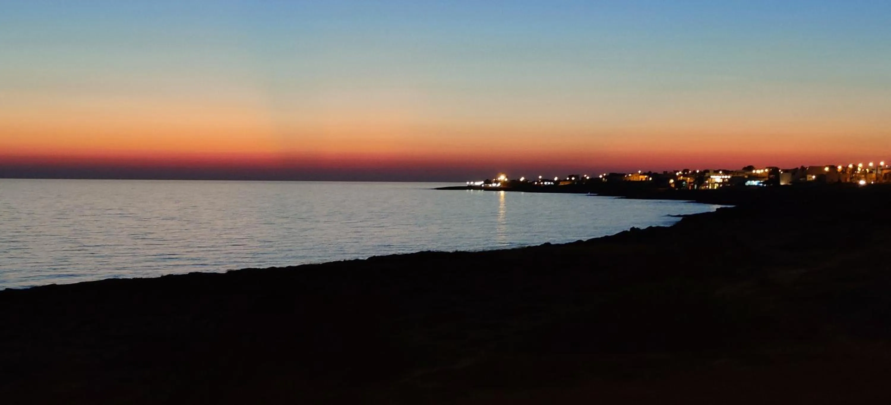 Natural landscape in Sunset Bay
