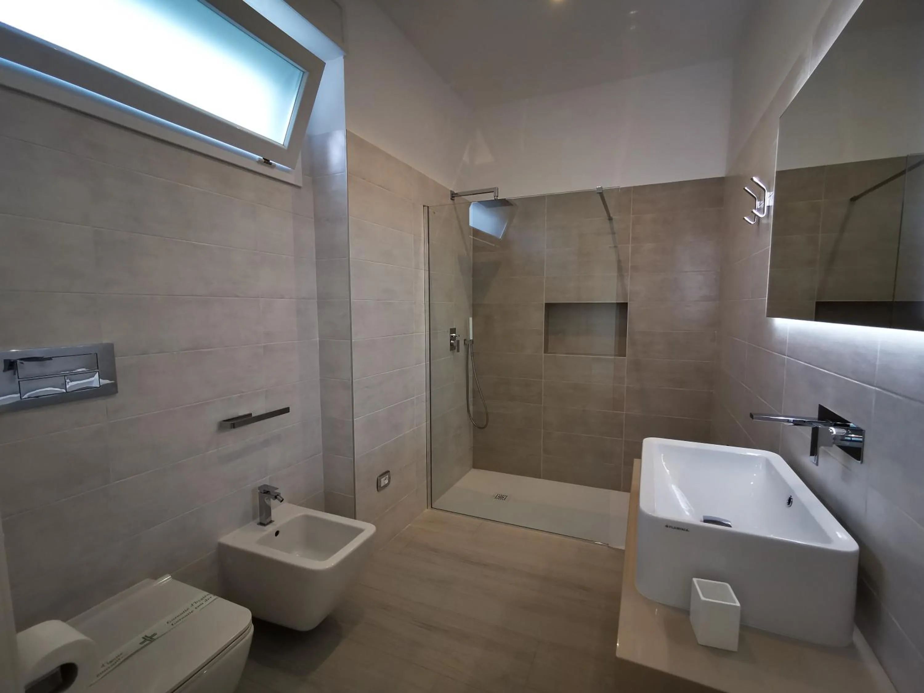 Shower in Sunset Bay