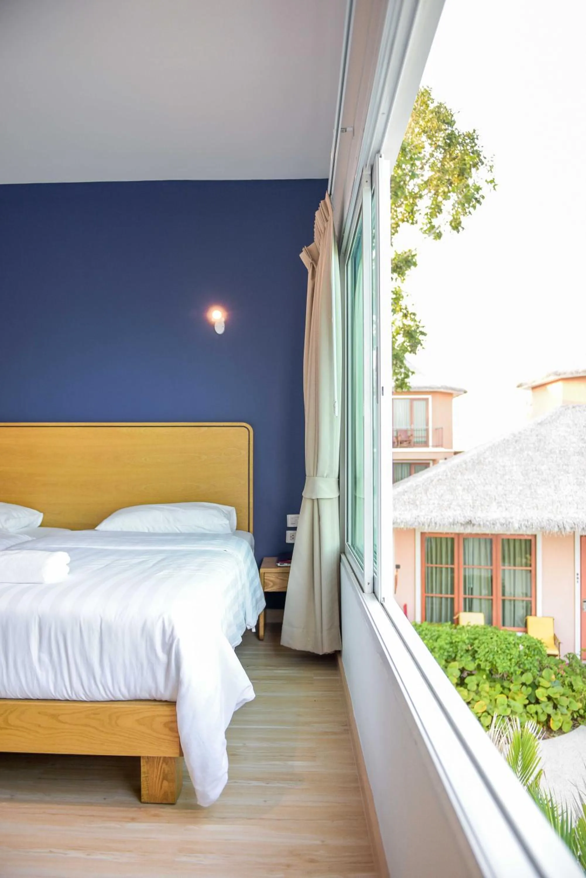 Bed in Seaman Resort