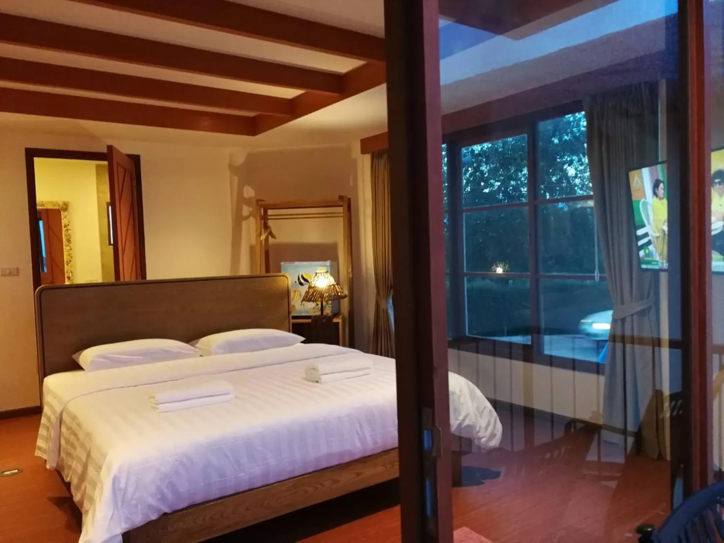 Bed in Seaman Resort