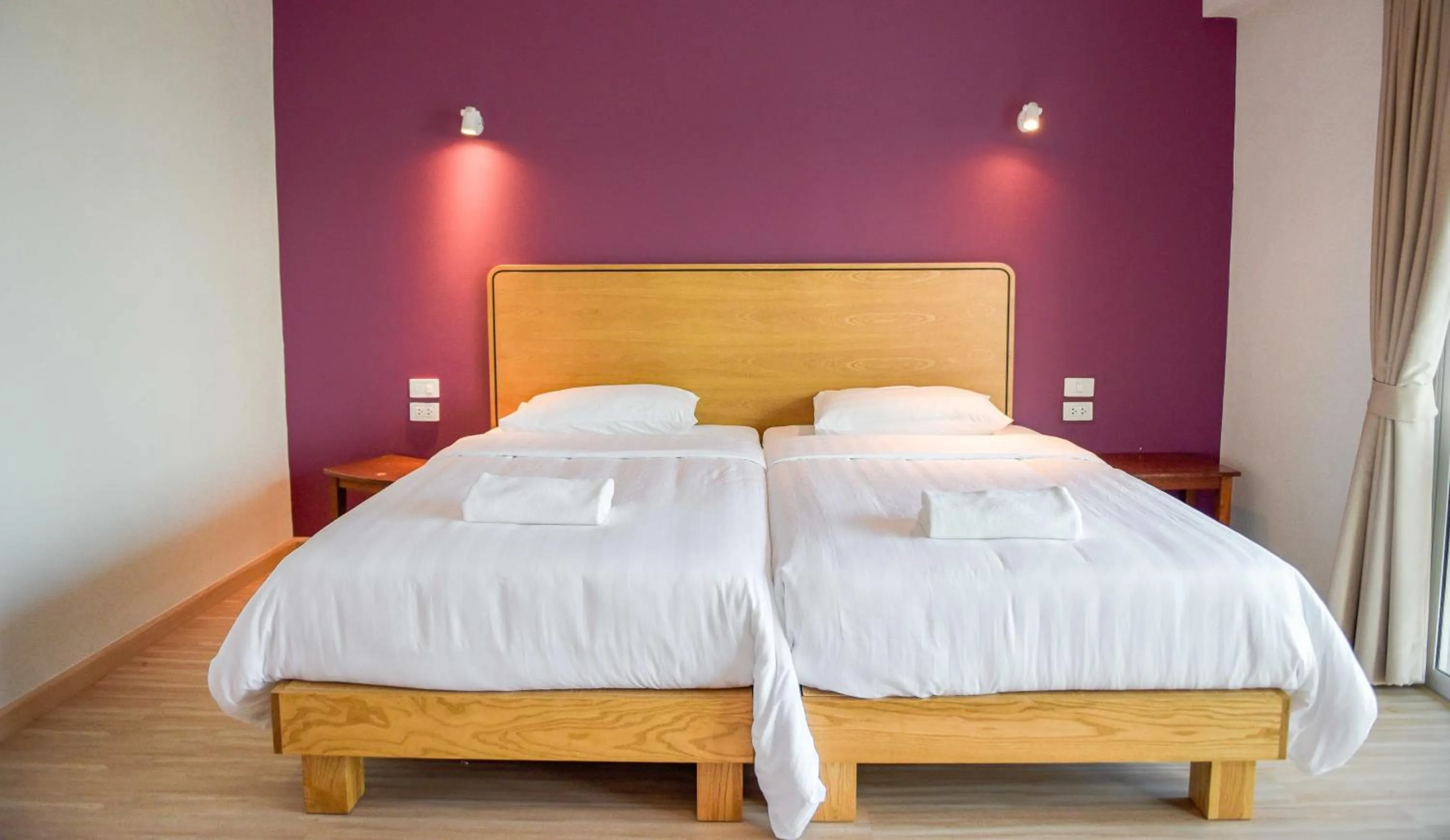 Bed in Seaman Resort