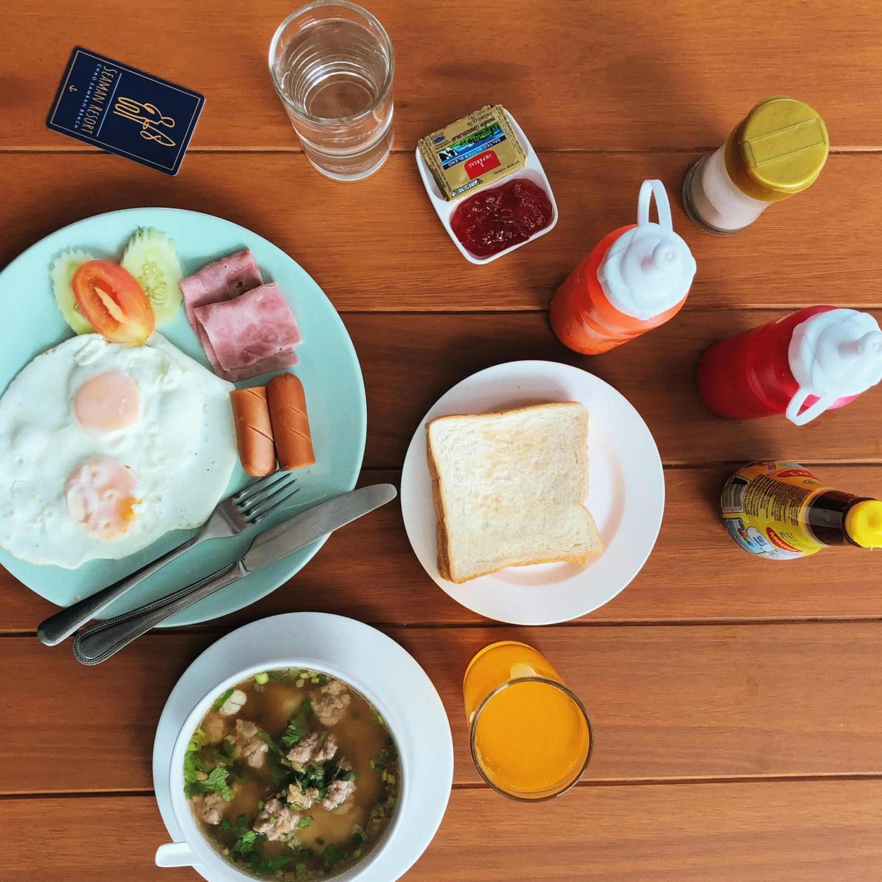 Food and drinks, Breakfast in Seaman Resort
