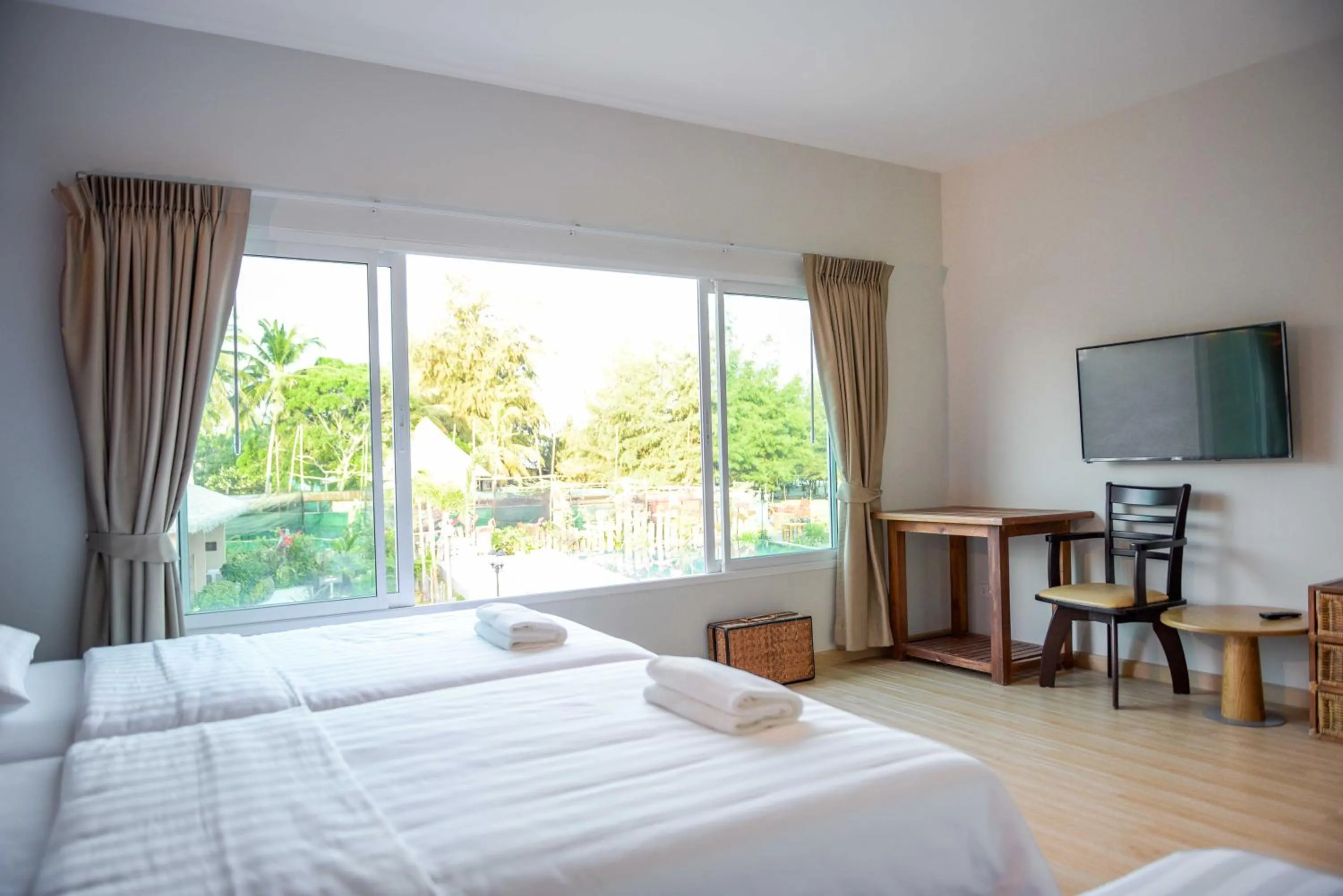 Bed in Seaman Resort