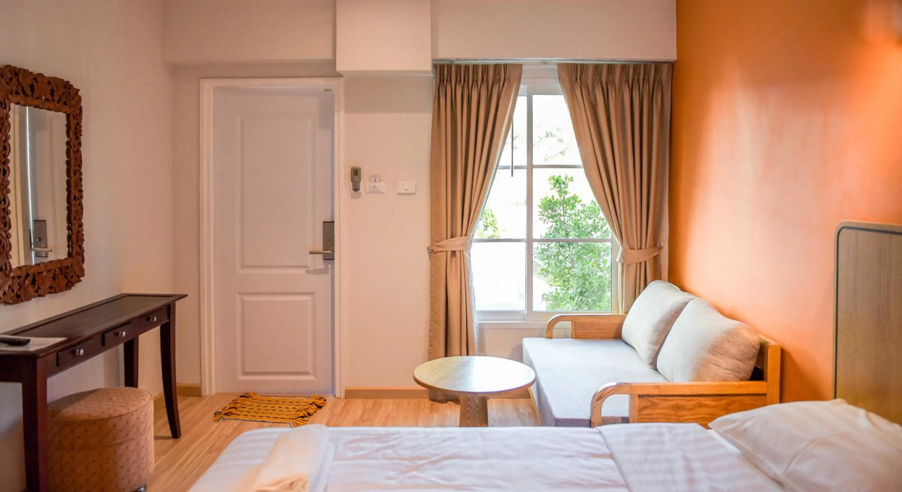 Bed in Seaman Resort