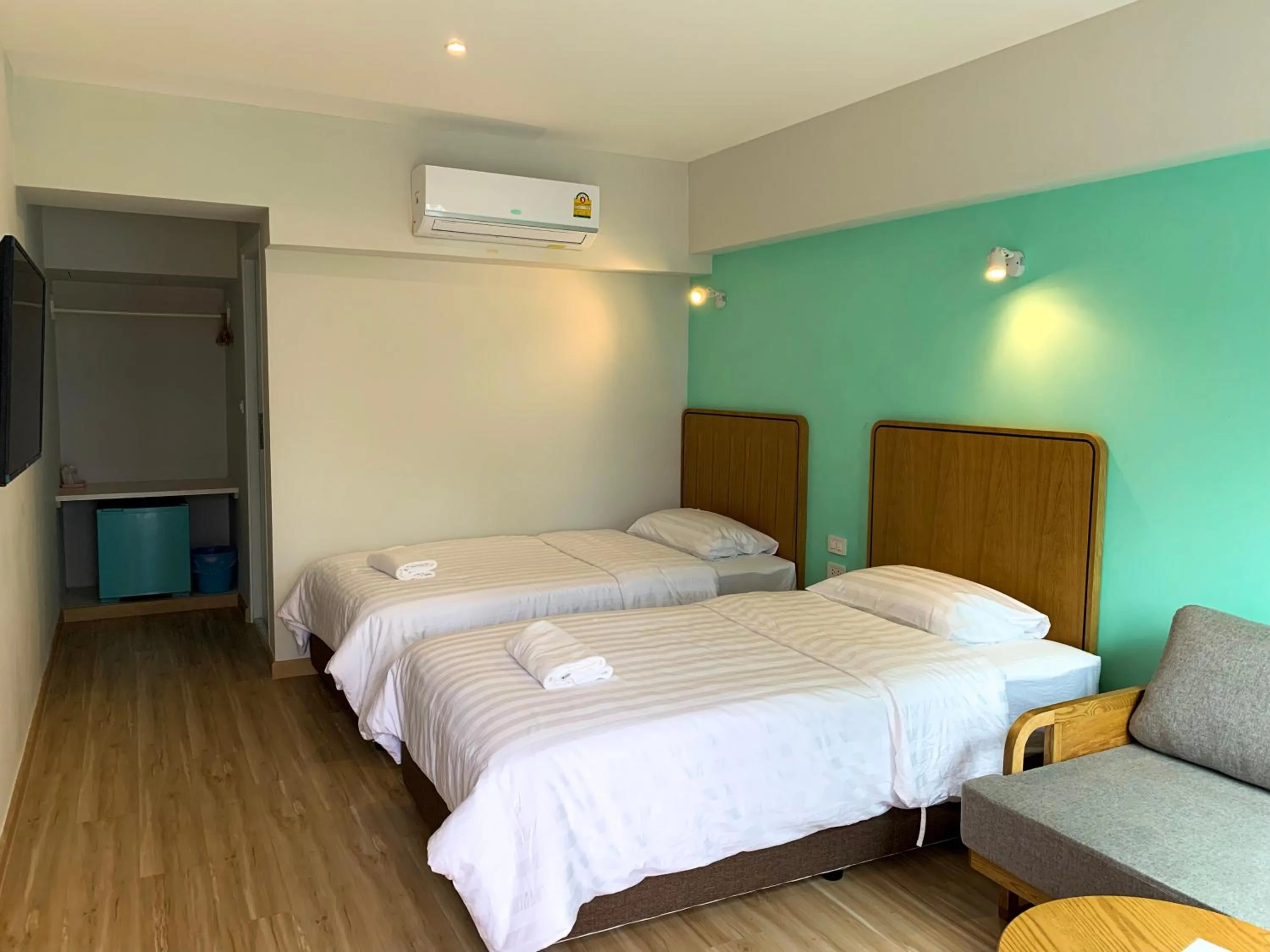 Bed in Seaman Resort