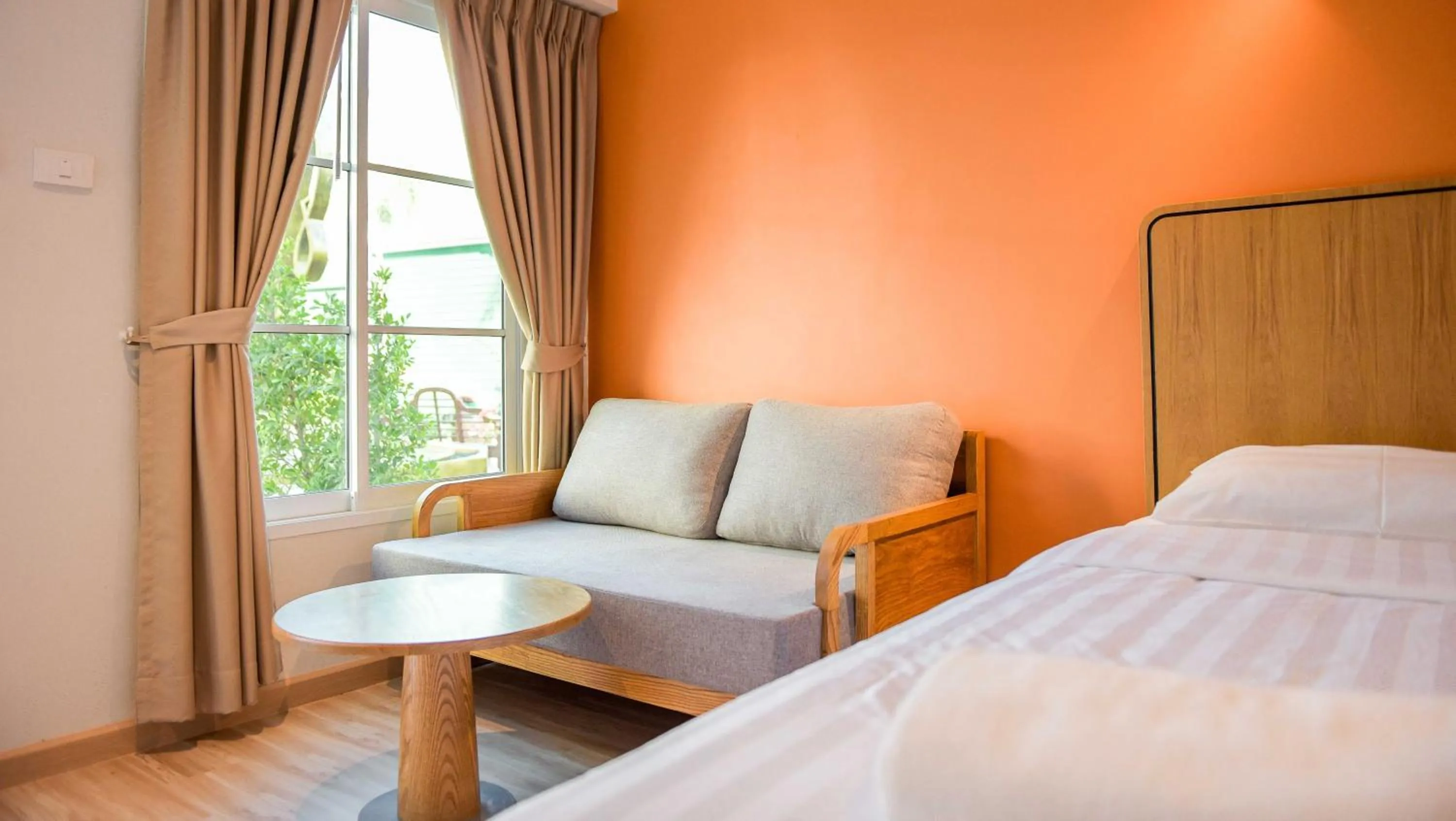 Bed in Seaman Resort