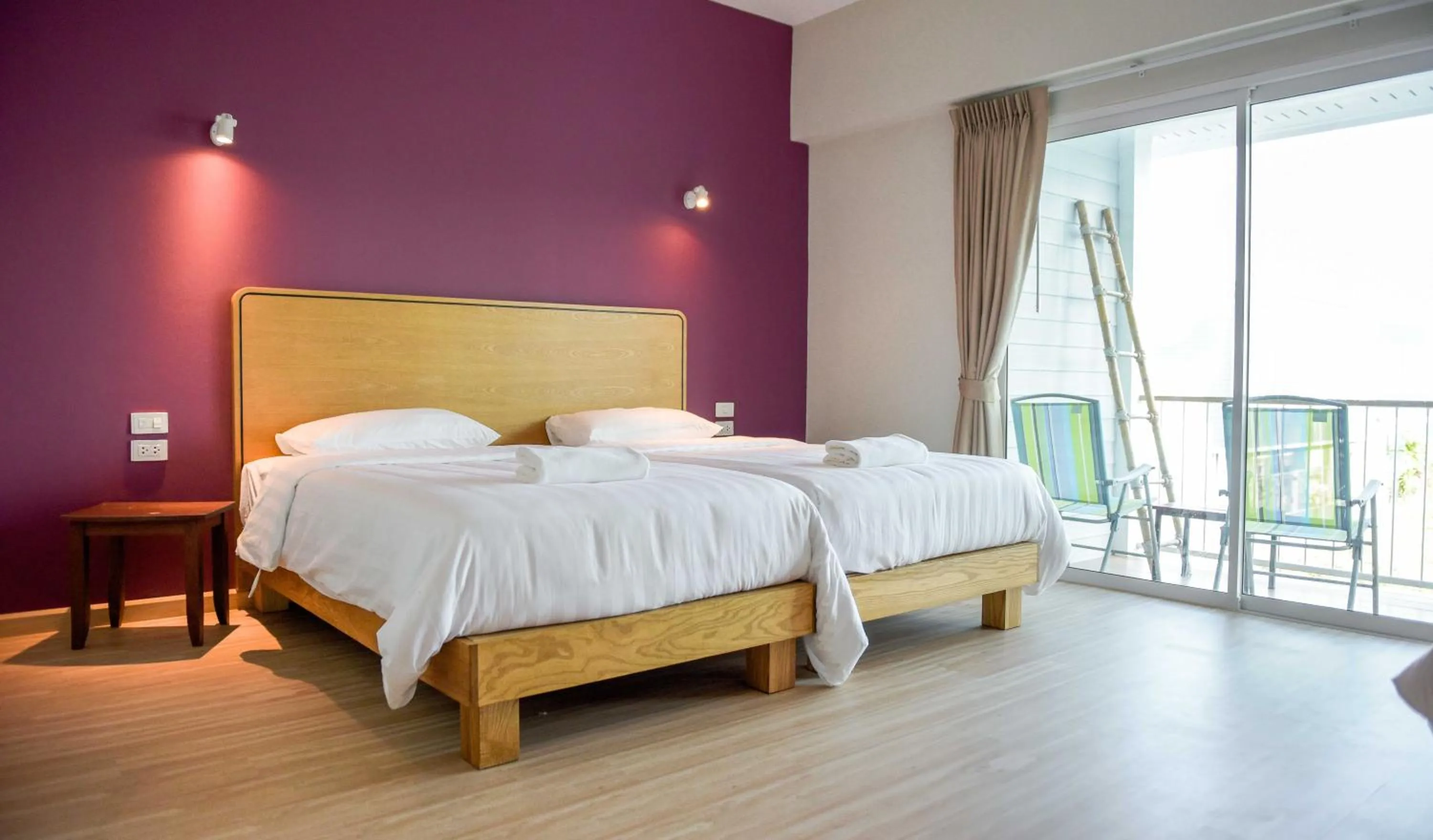 Bed in Seaman Resort