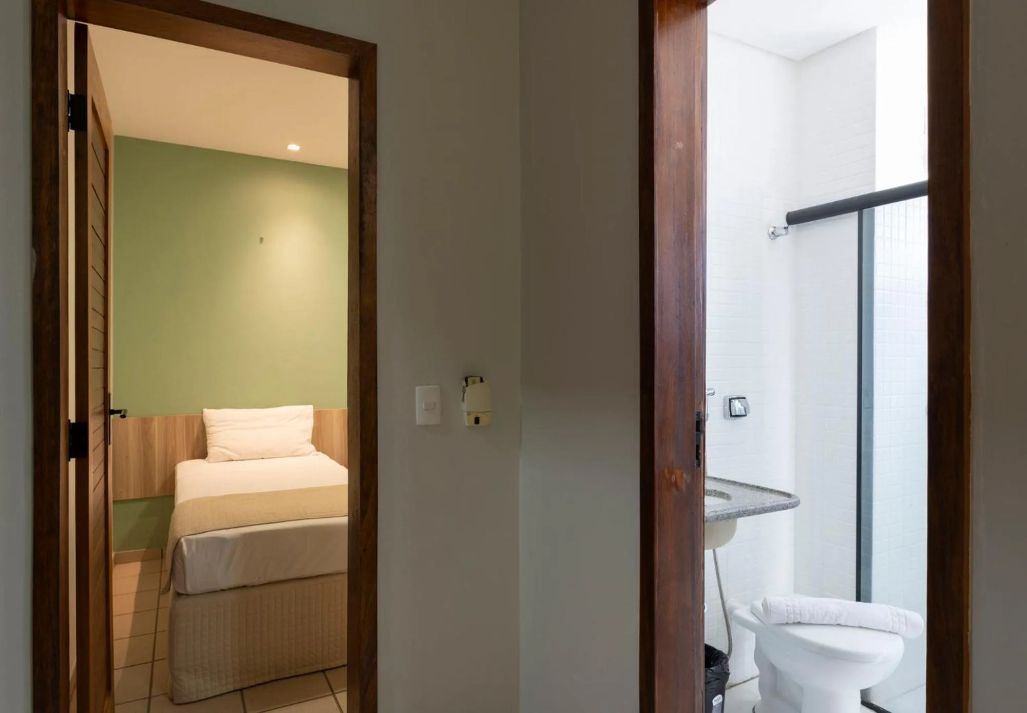 Bed in Hotel Vila Leste