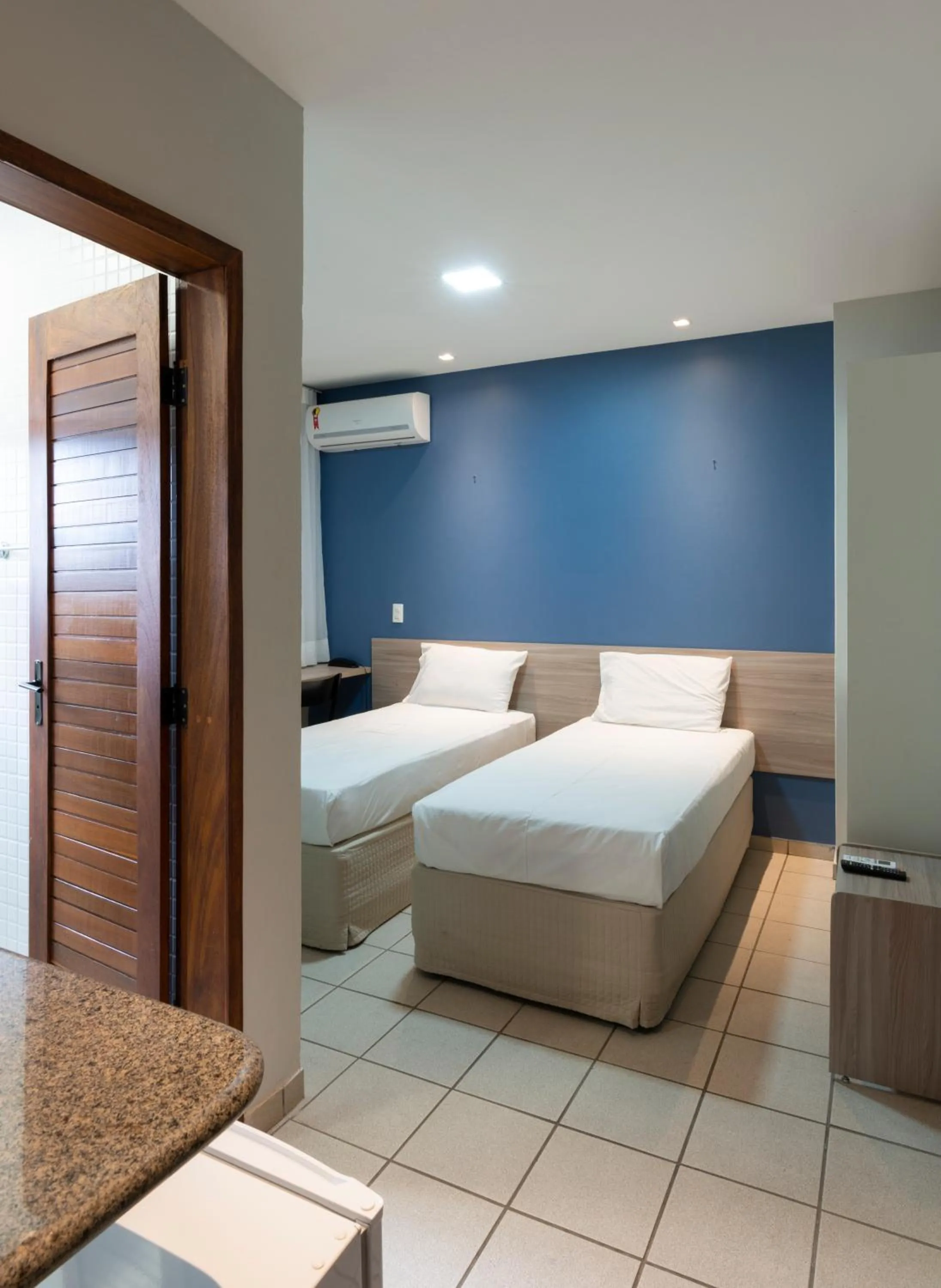 Bed in Hotel Vila Leste