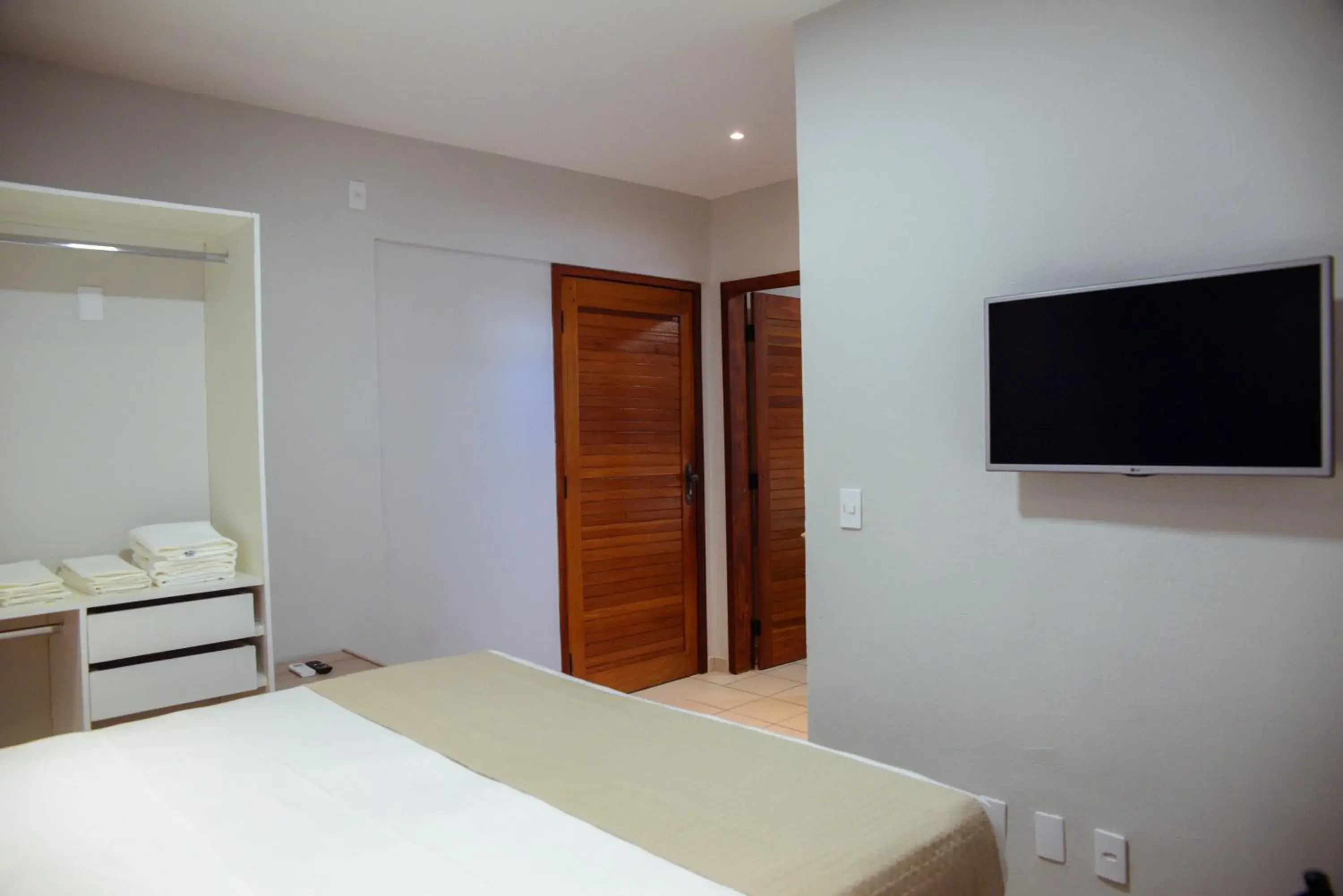 Bed in Hotel Vila Leste Bed in Hotel Vila Leste