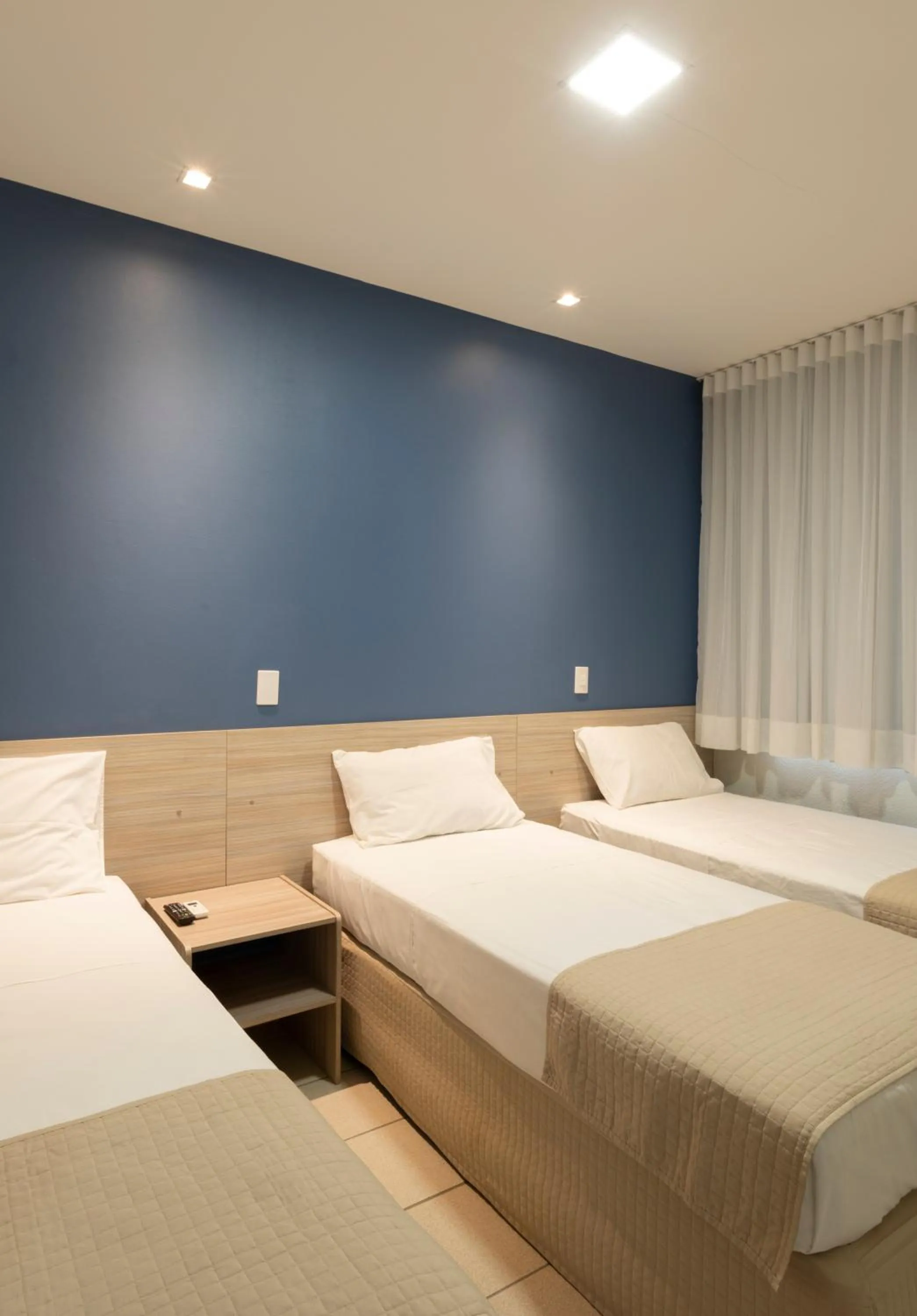 Bed in Hotel Vila Leste