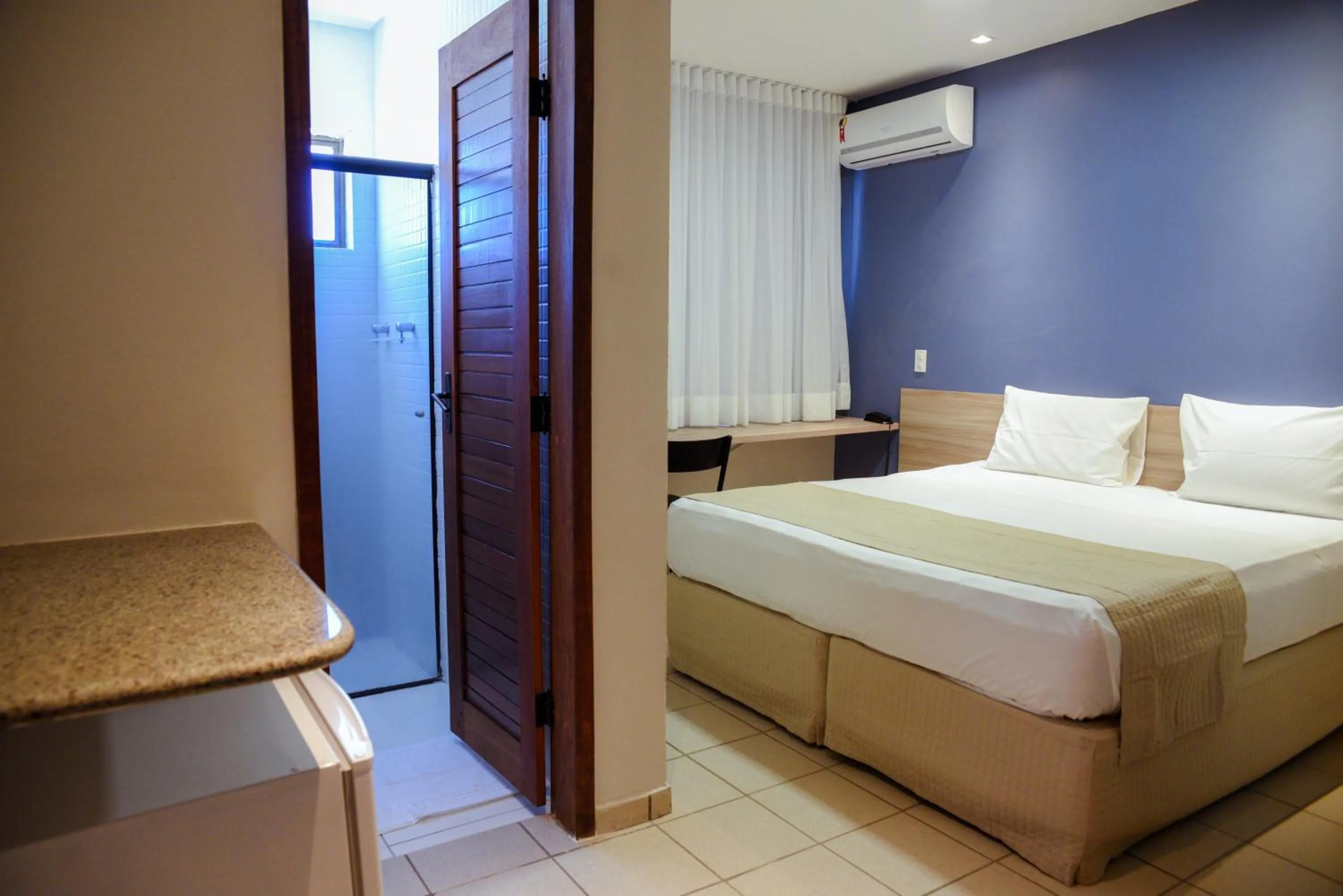 Bed in Hotel Vila Leste