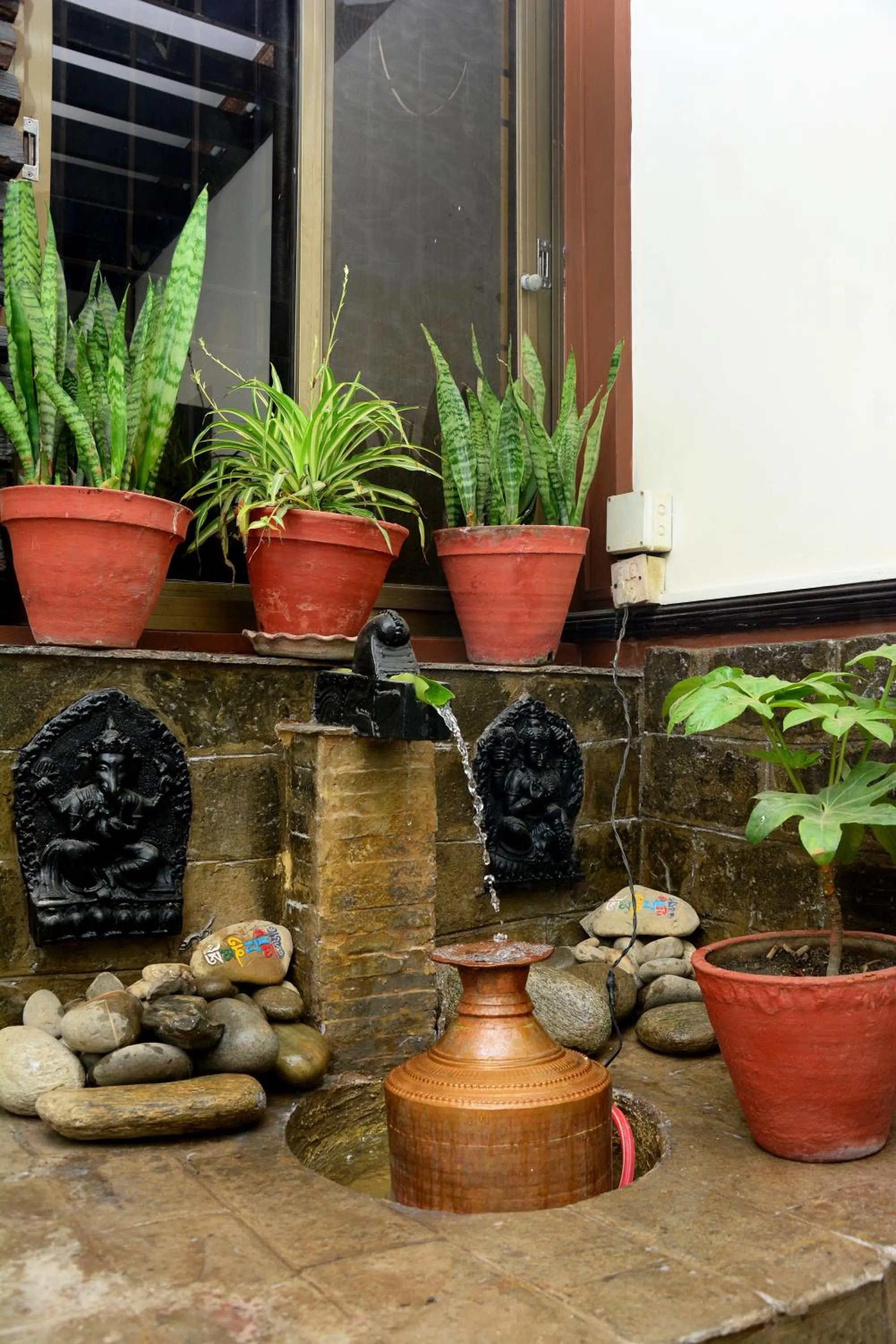 Decorative detail in Dream Nepal Hotel and Apartment