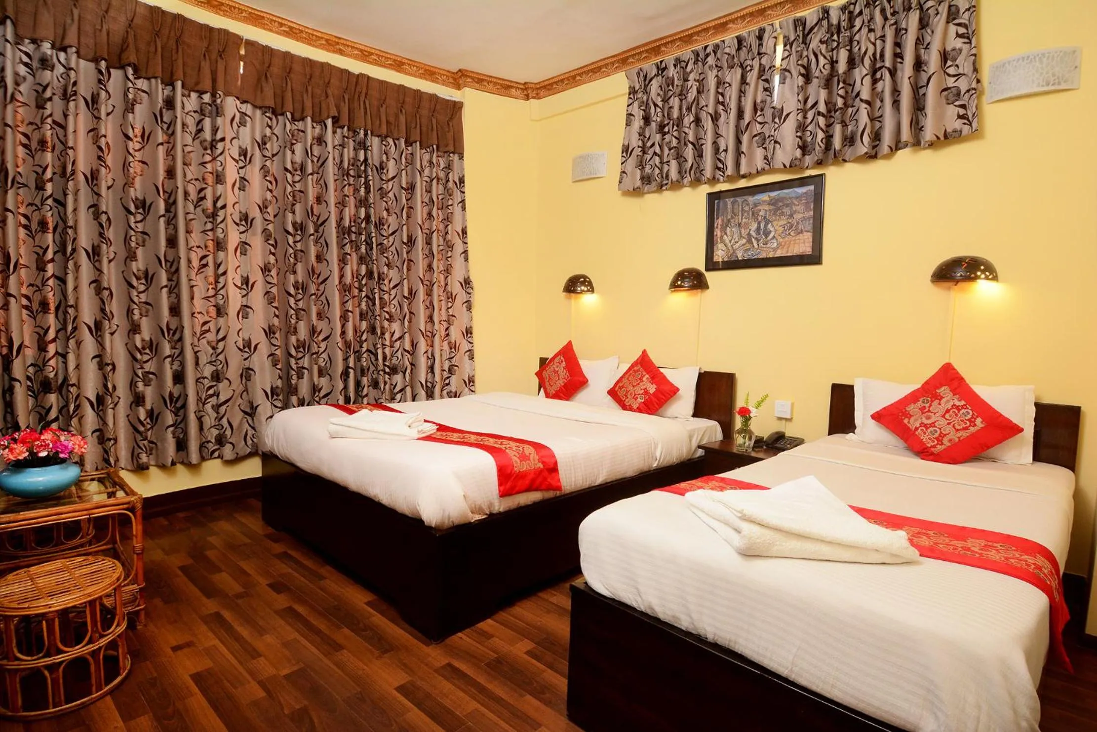 Bedroom in Dream Nepal Hotel and Apartment
