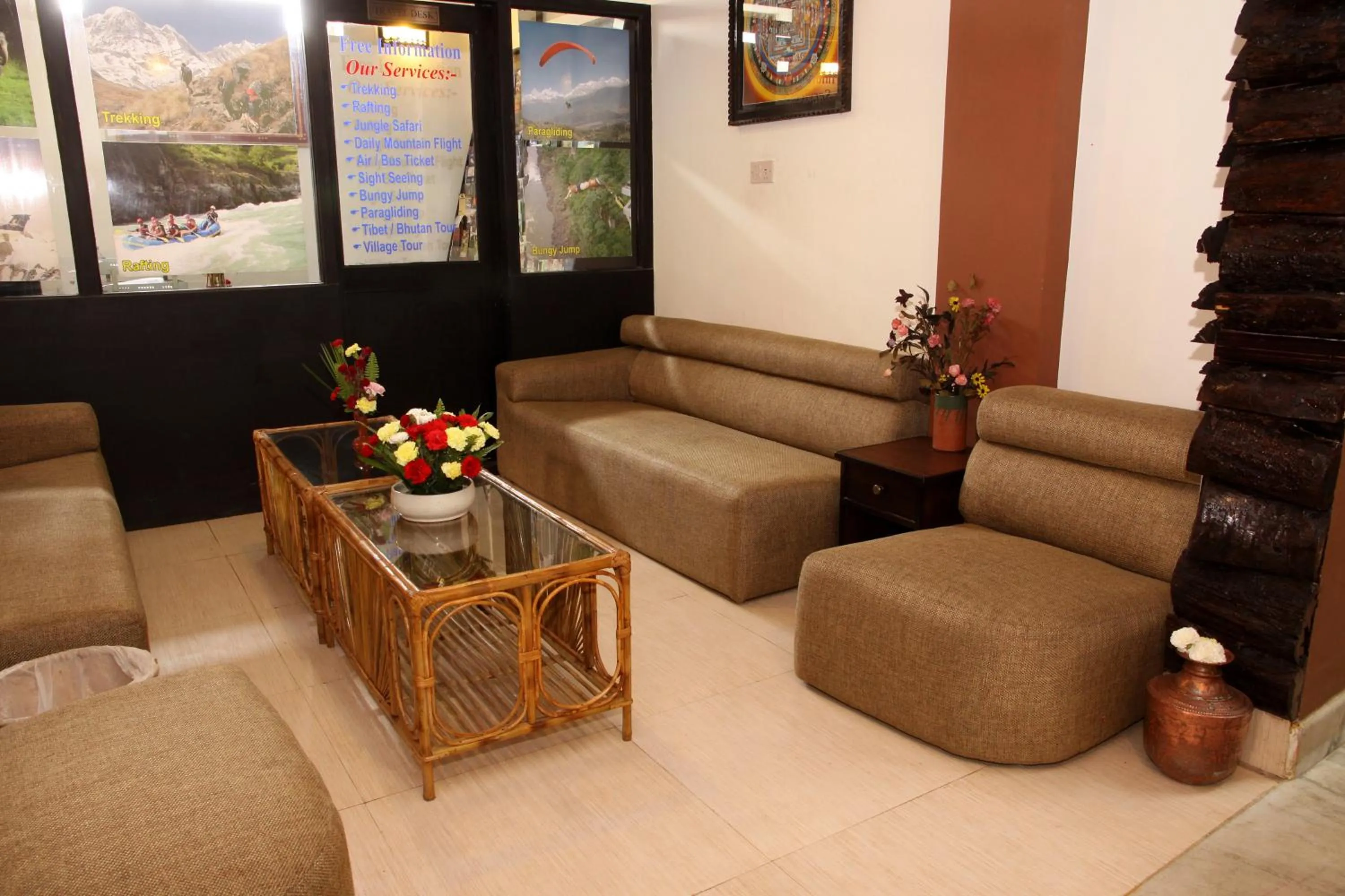 Lobby or reception in Dream Nepal Hotel and Apartment