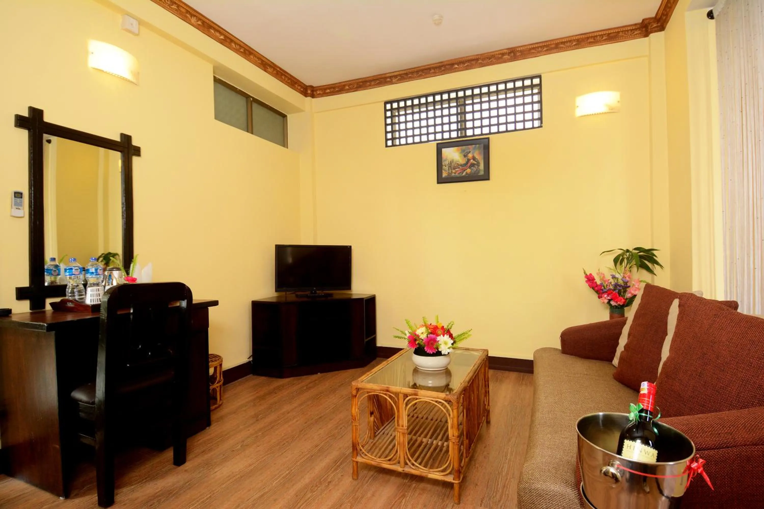 TV and multimedia in Dream Nepal Hotel and Apartment