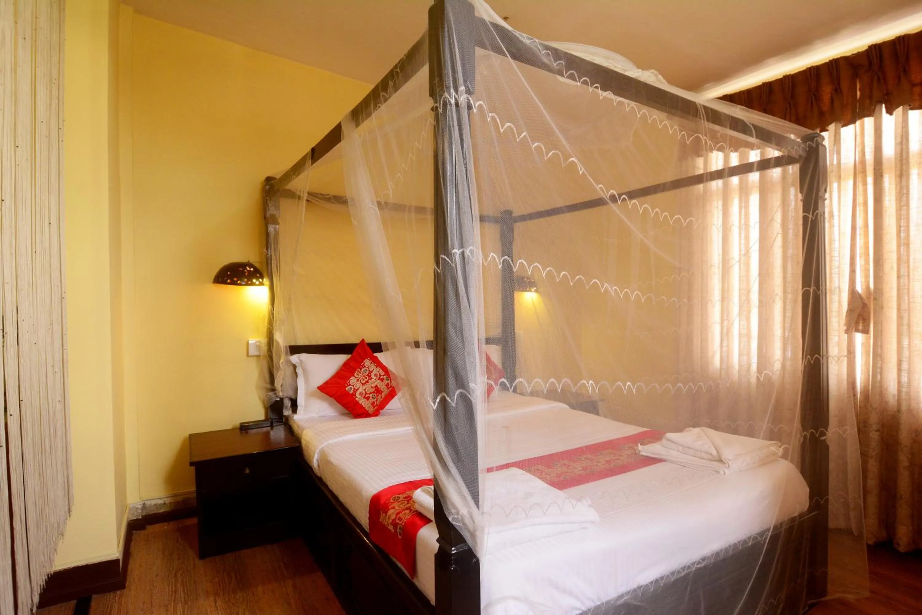 Bed in Dream Nepal Hotel and Apartment