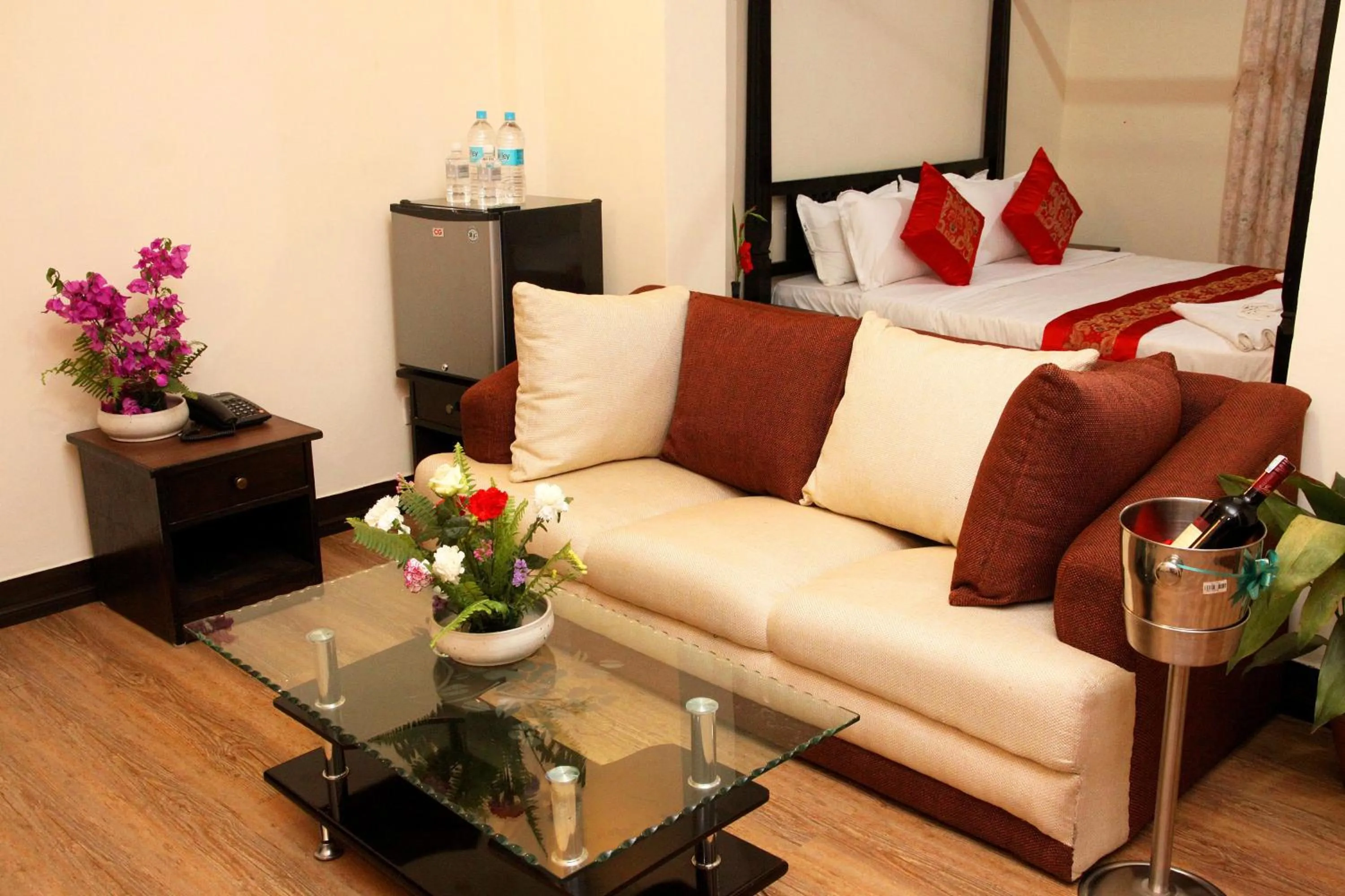 Deluxe Suite with Kitchen and Terrace in Dream Nepal Hotel and Apartment