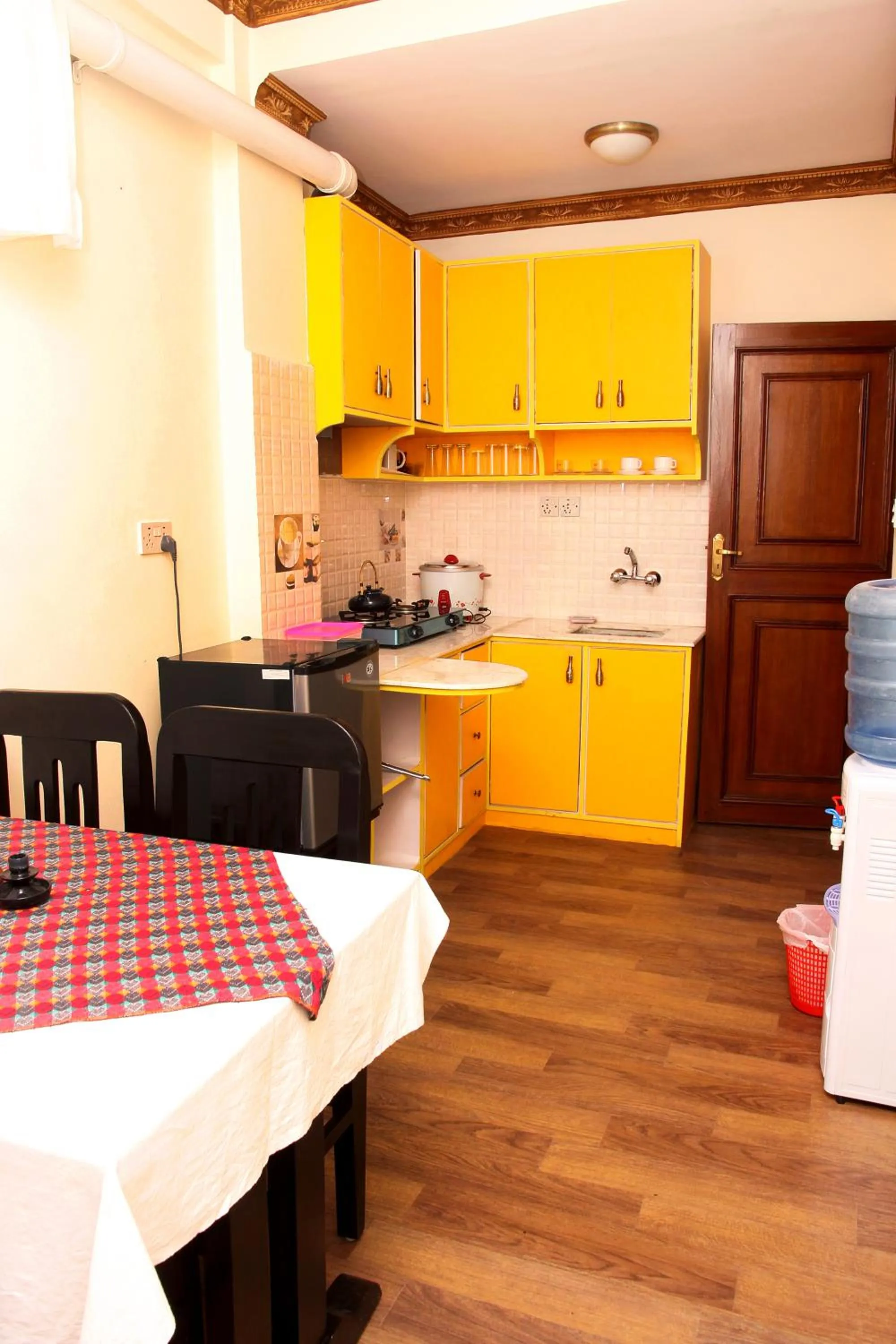 Kitchen or kitchenette in Dream Nepal Hotel and Apartment