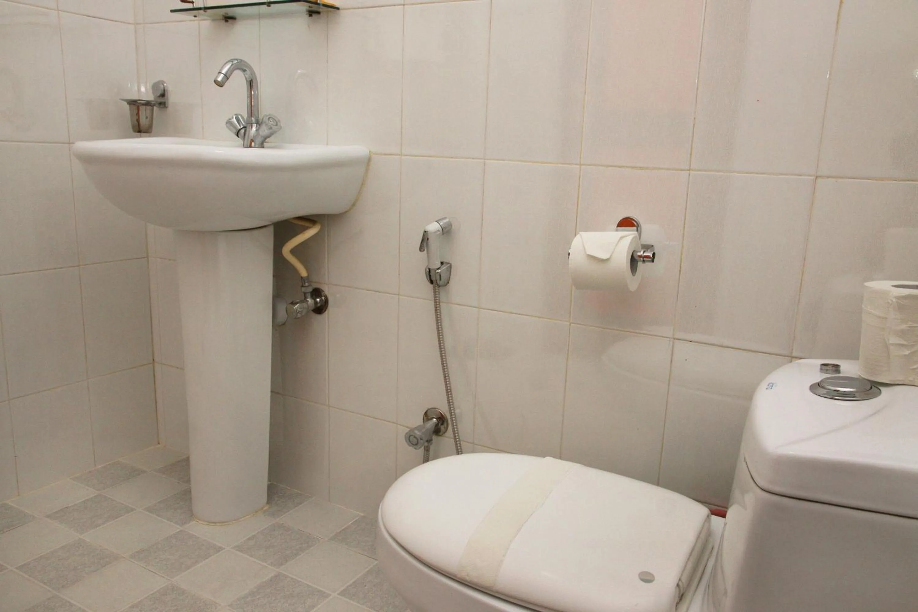 Toilet in Dream Nepal Hotel and Apartment
