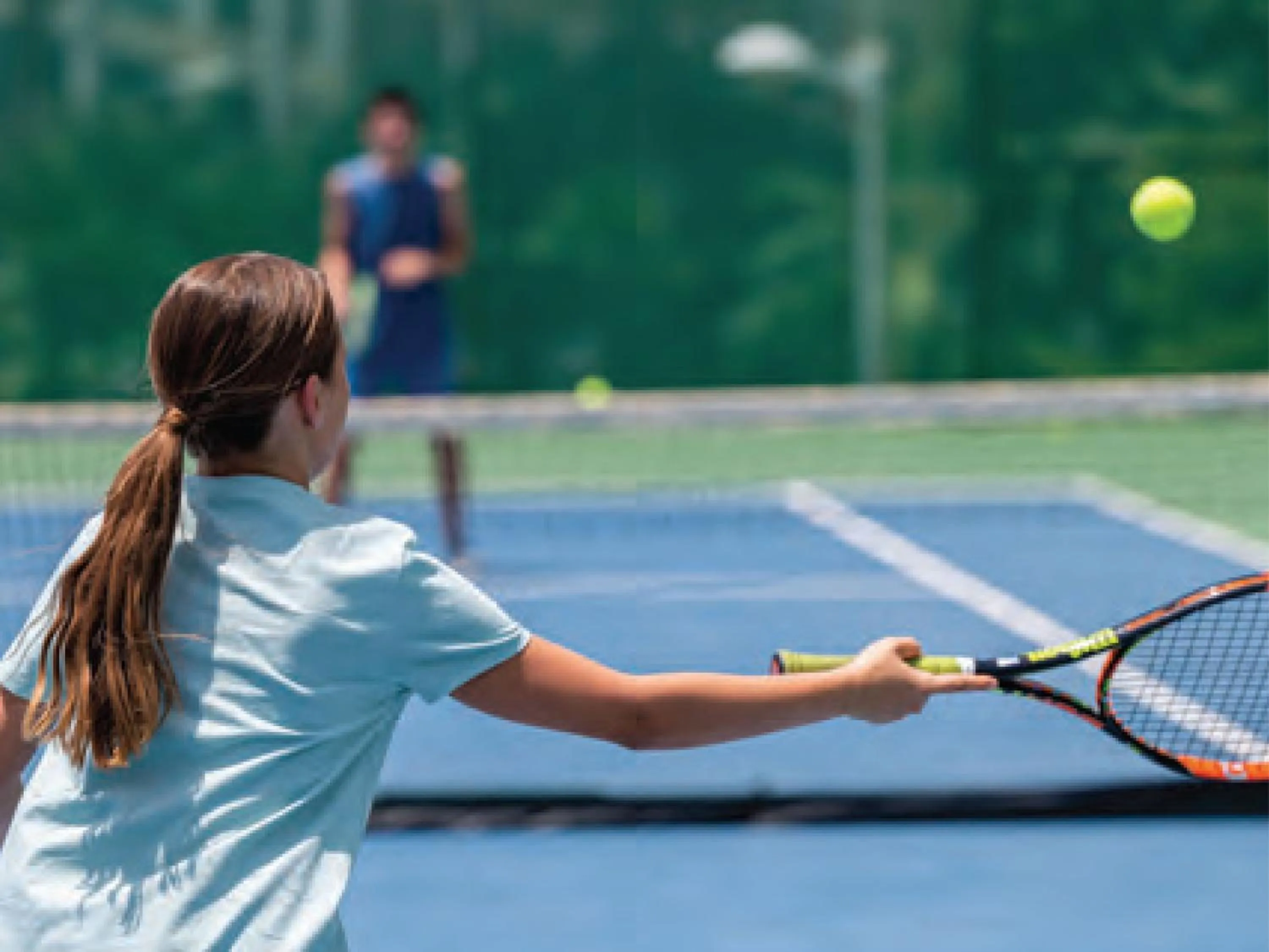 Tennis court in Jumeirah Messilah Beach Kuwait